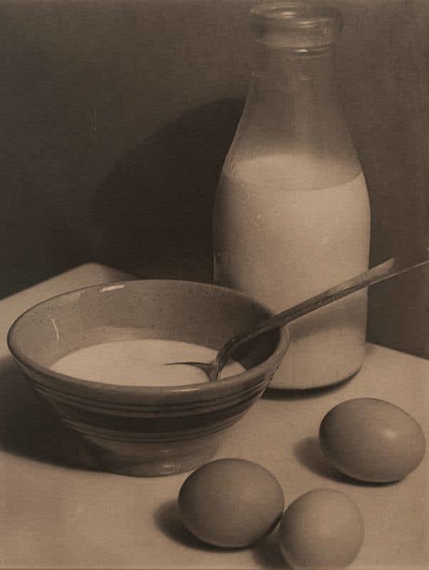Paul Outerbridge, The Kitchen Table: A Study in Ellipses, 1921