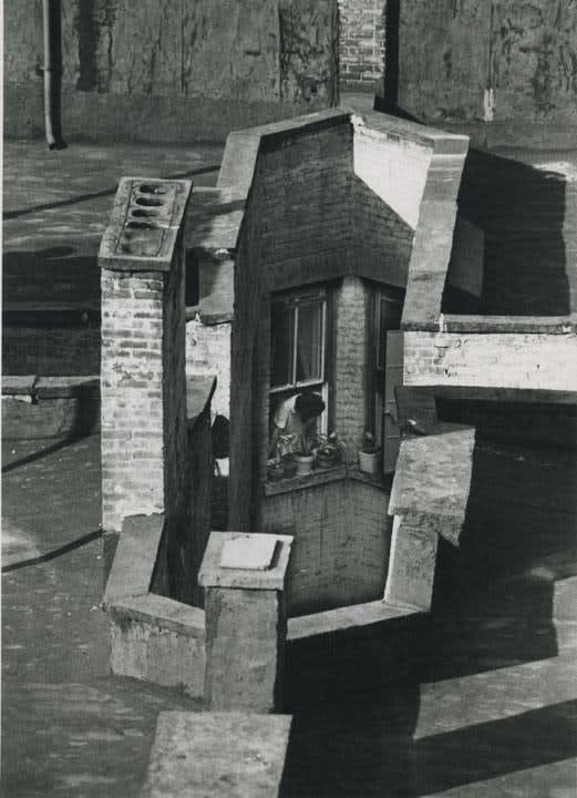 André Kertész, Three September Windows, 1970, 1970, printed c. 1970s