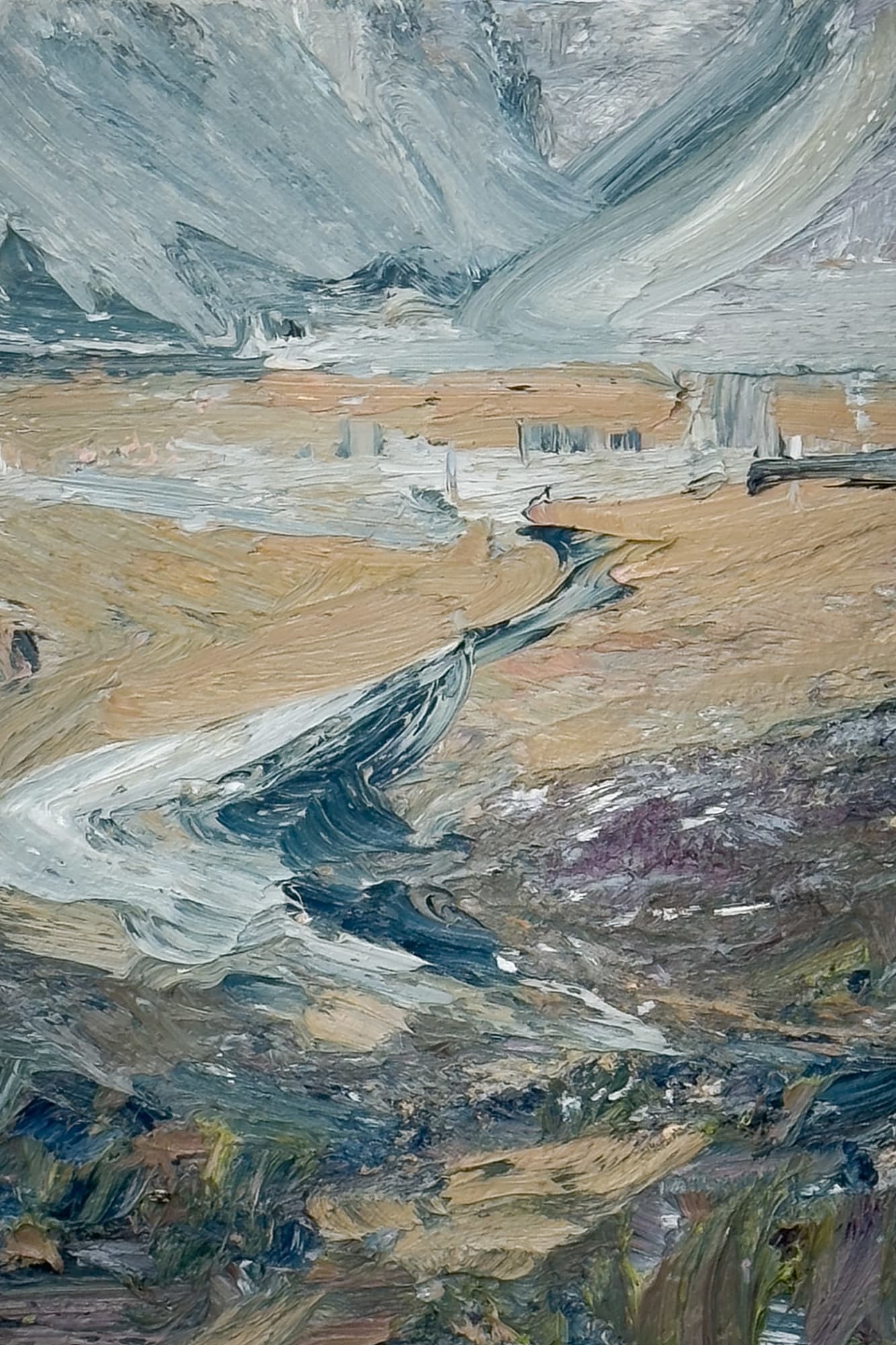 Nils Verkaeren, Study For Tidal Flux #2, 2025