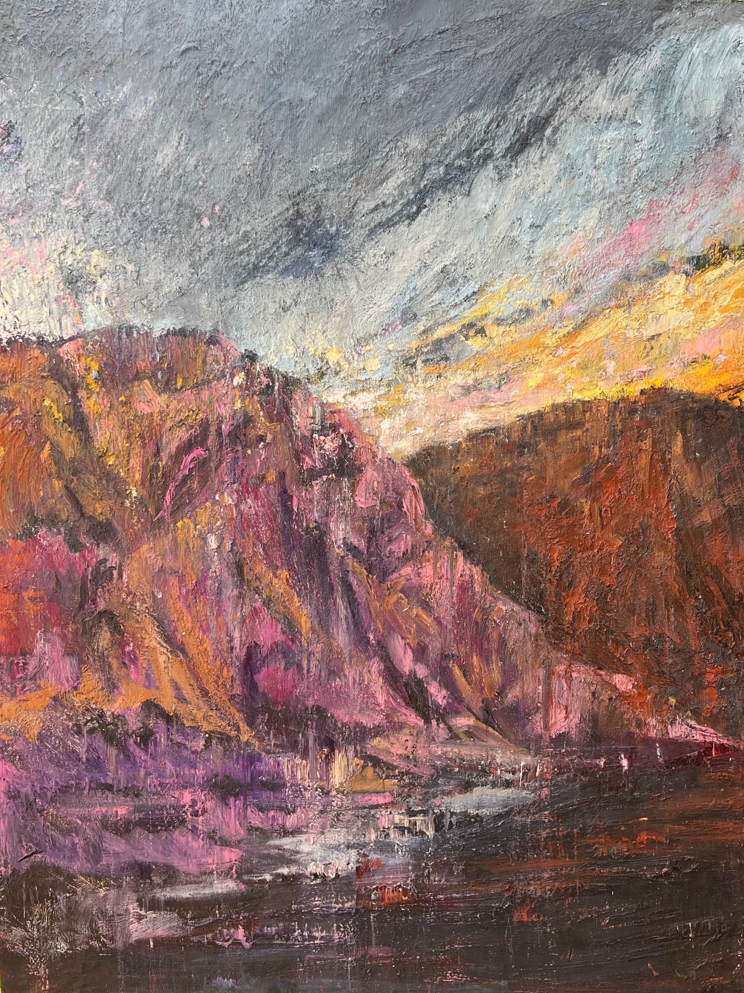 Nils Verkaeren, Presence of a Mountain #3, 2023