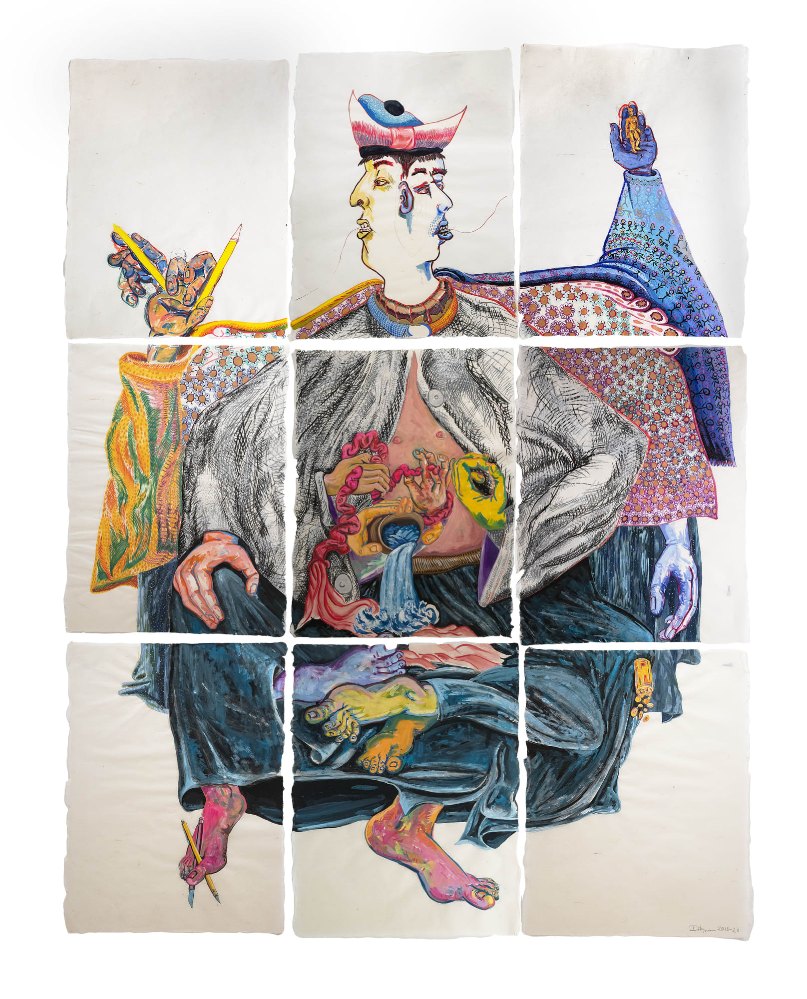 Daniel Heyman, Janus Kuya-Shonin, 2020