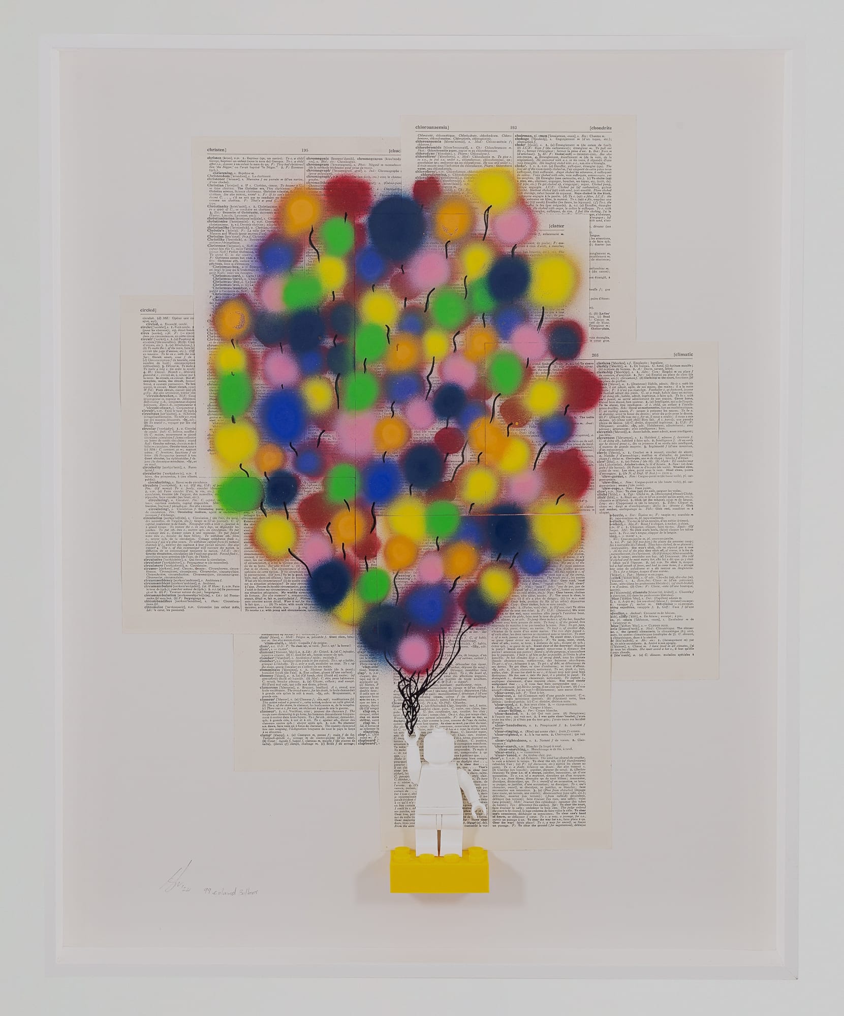 Jarrod Berman, Coloured Balloons, 2024