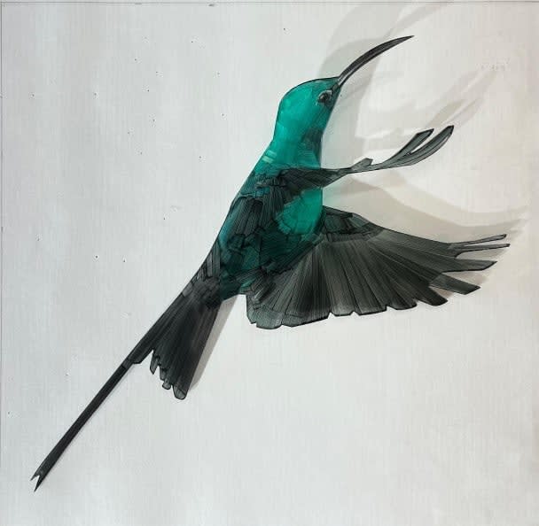 Ingrid Uys, Hanging by a Moment II, 2024