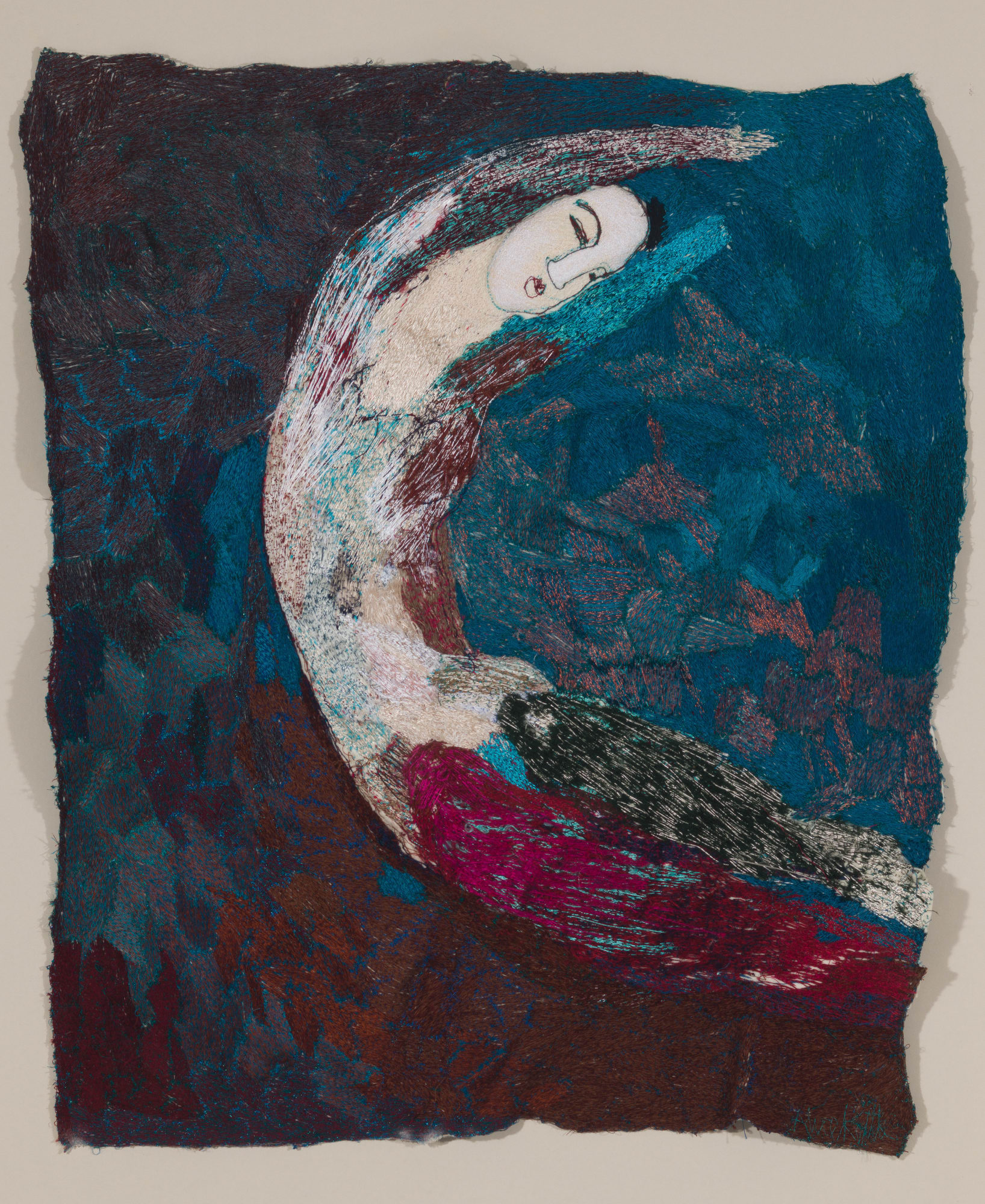 Alice Kettle, Six Blue Nymphs Number 5, 1988