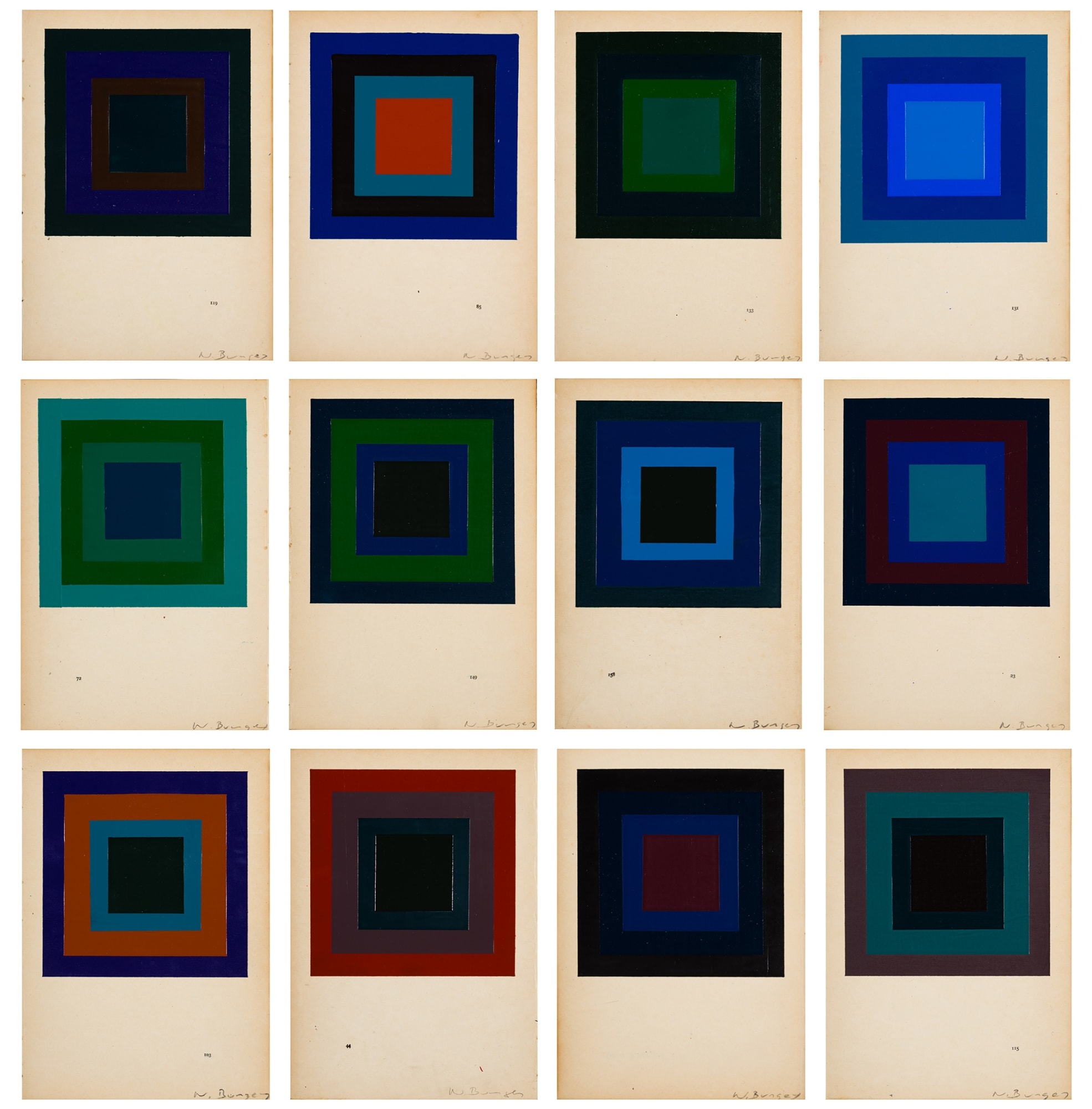 Nici Bungey, Quadrat , 2020