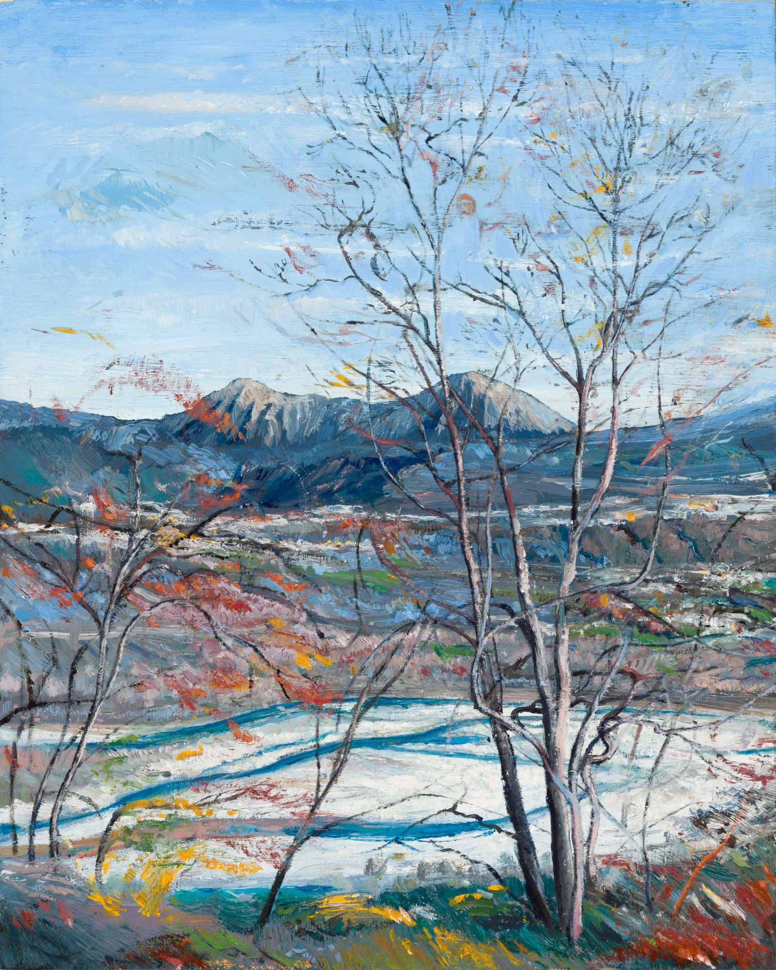 Calum McClure, Hill Villages In Winter, 2023