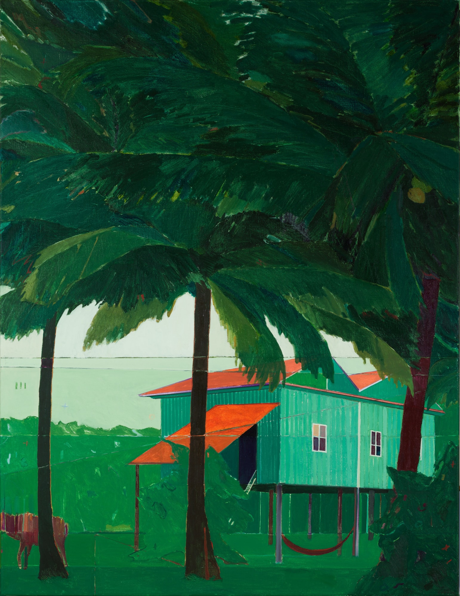 Fred Coppin, Under the palms, 2023