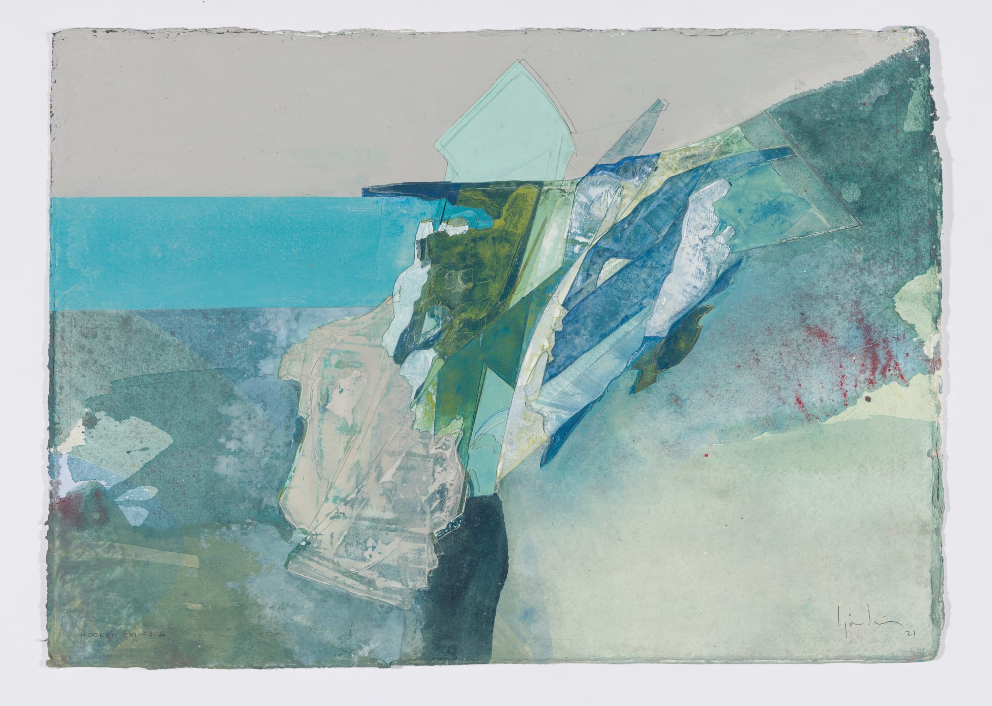 Jeremy Gardiner, Hooken Cliff IV, Devon, 2021