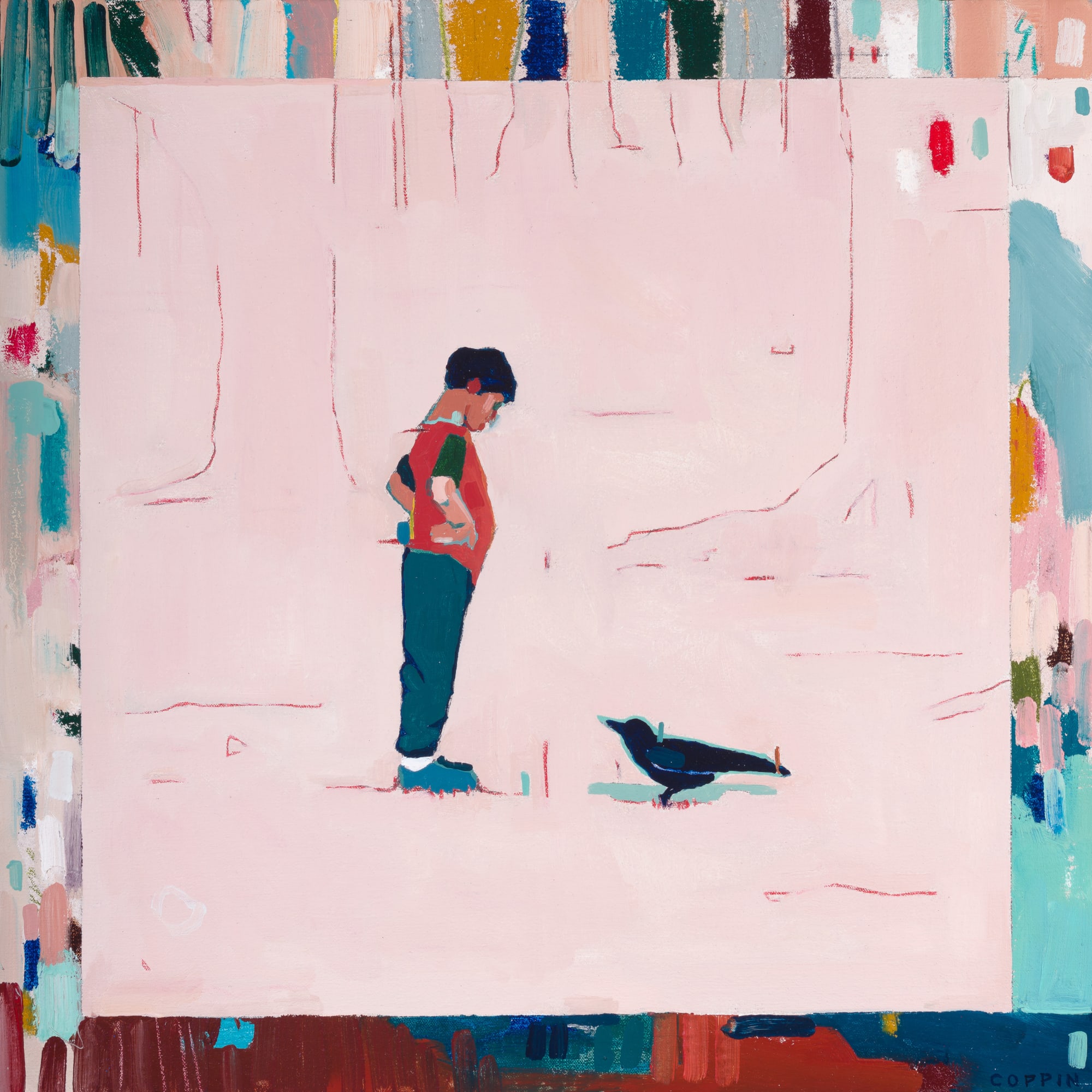 Fred Coppin, Boy Vs Crow, 2021