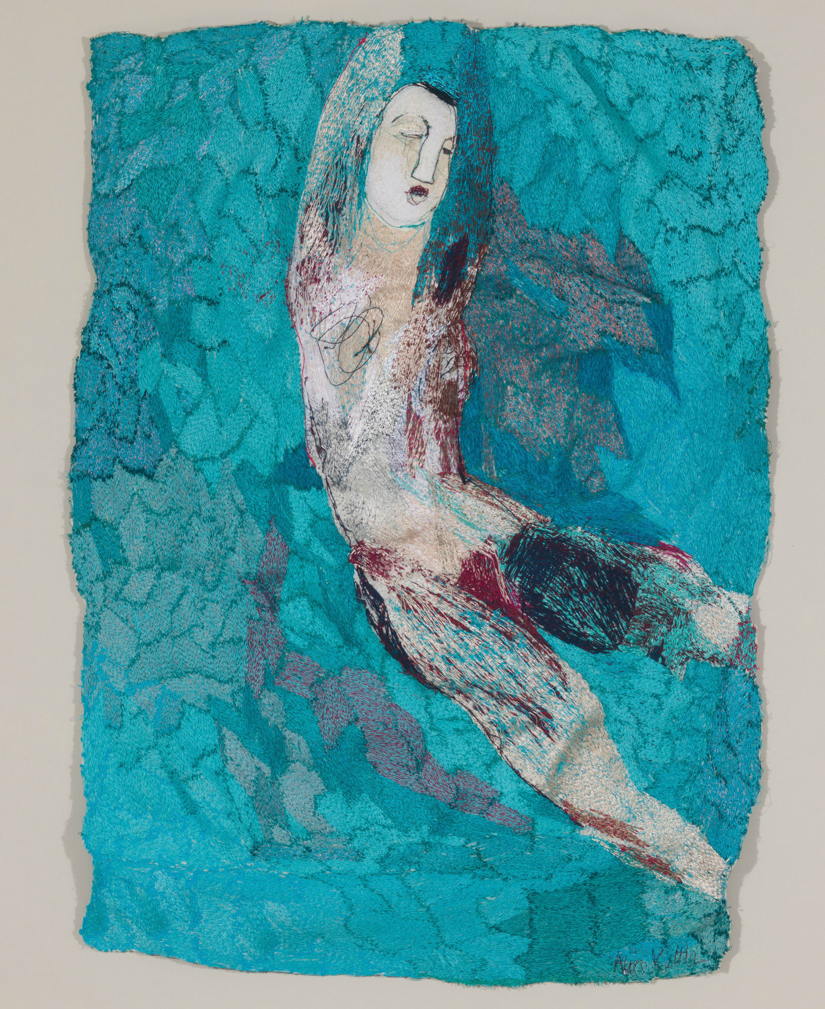 Alice Kettle, Six Blue Nymphs Number 2, 1988