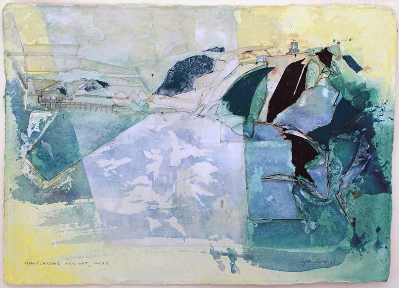 Jeremy Gardiner, Monochrome Twilight, Lundy, 2017