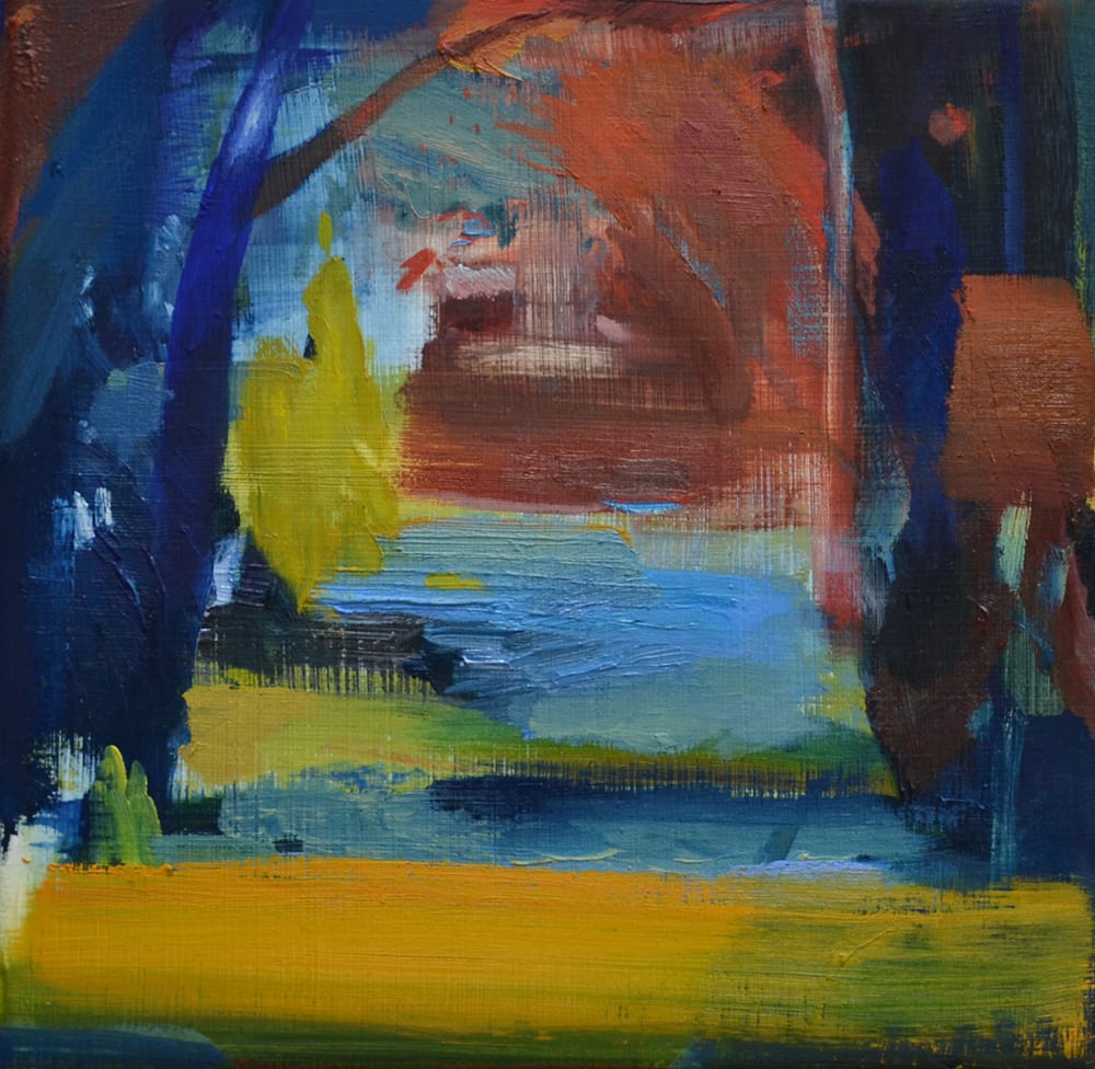 Calum McClure, Blue Tree, Sussex, 2019