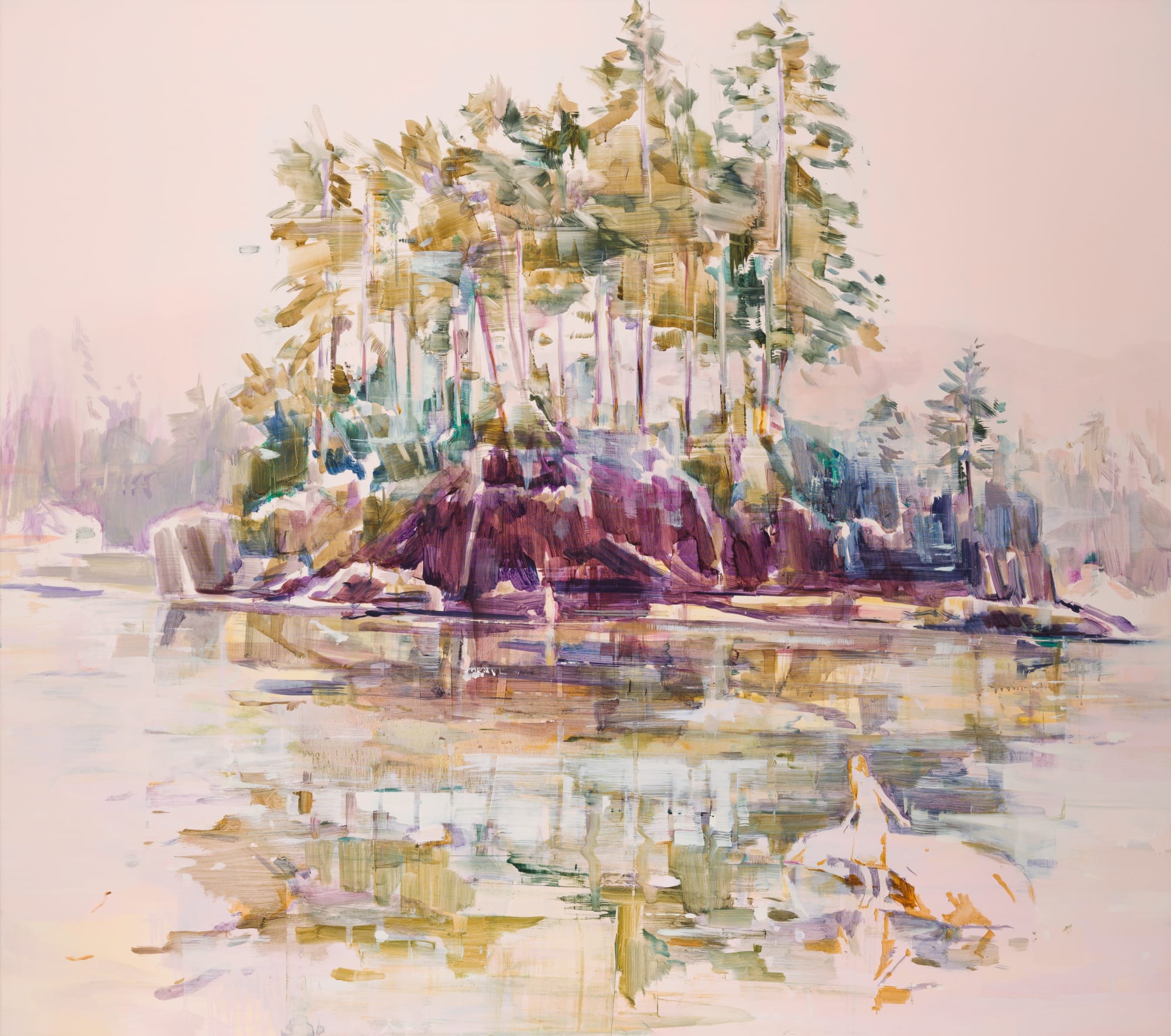 Katharine Le Hardy, The trees grow on, 2022