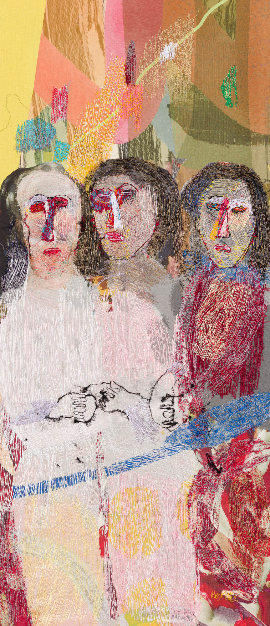 Alice Kettle, Three Girls, 2022