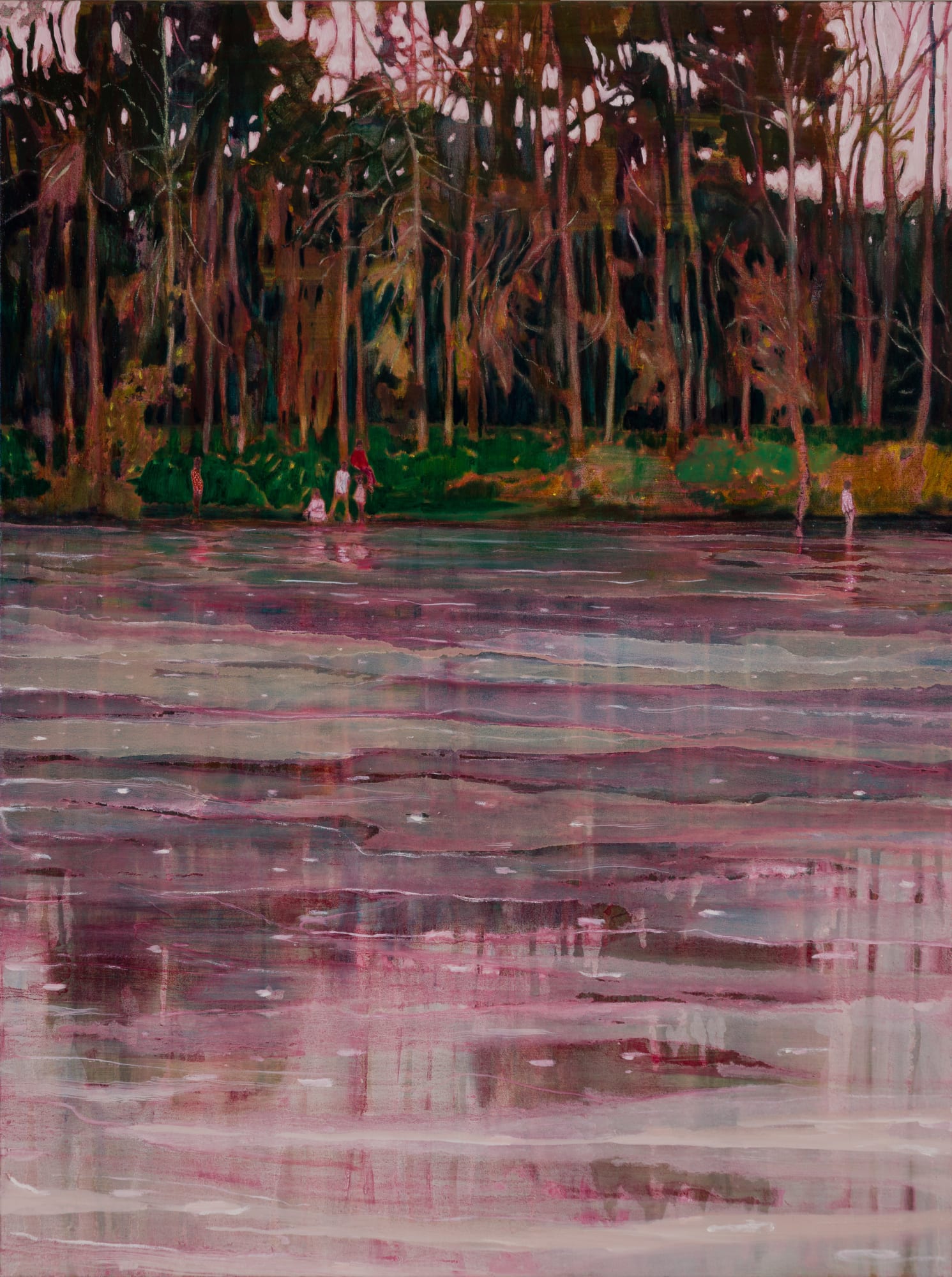 Ben Crawford, Tethered to gravity (ebb tide) , 2024