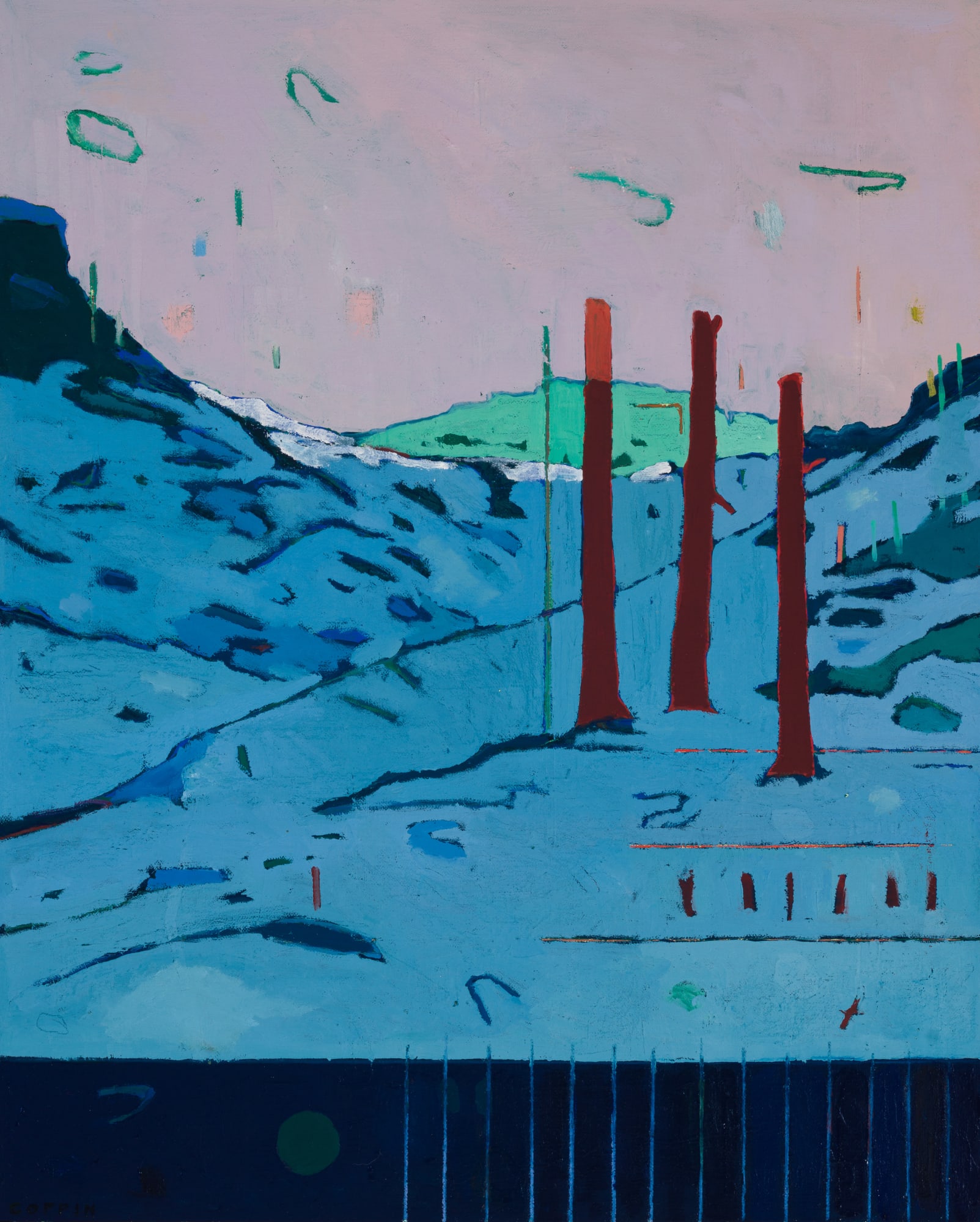 Fred Coppin, Glacier 3000, 2022