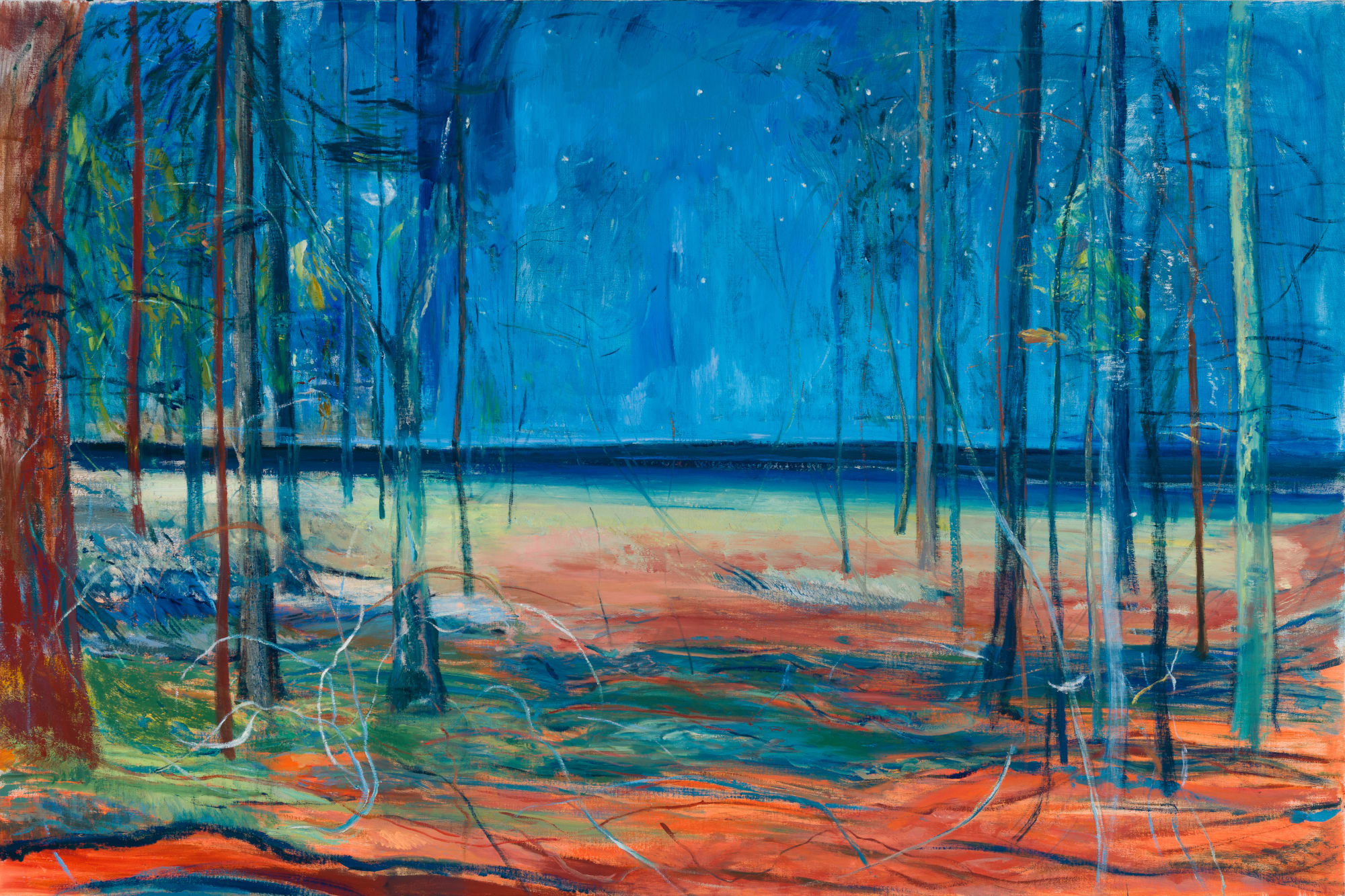 Calum McClure, Partially Cleared Wood, 2021