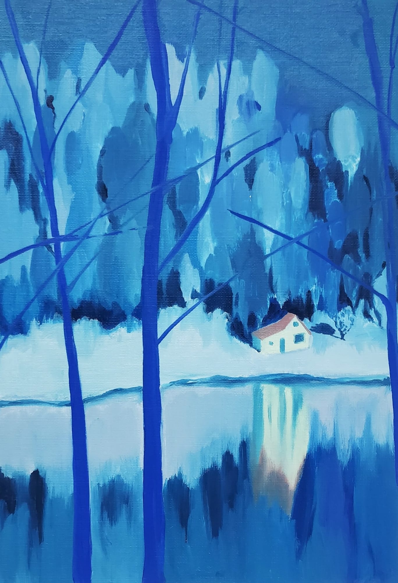 Charlotte Brisland, Blue Grey, 2024