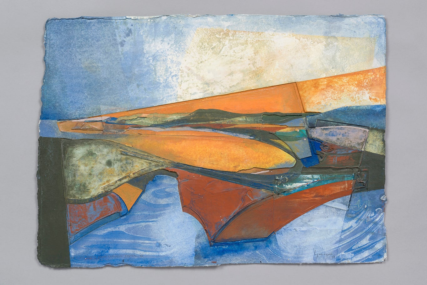 Jeremy Gardiner, Kimmeridge Bay as seen from Clavell Tower IV , Dorset, 2021