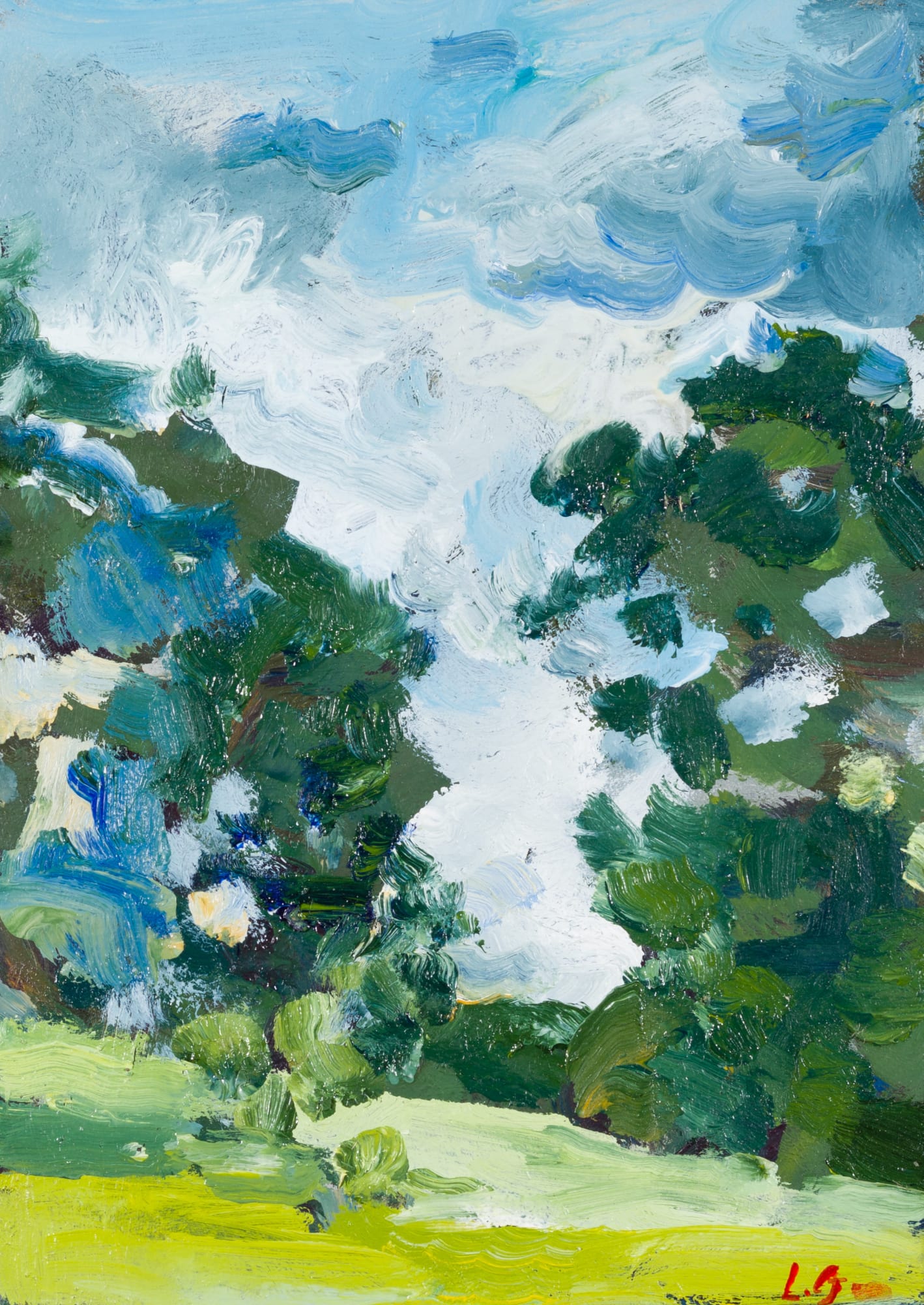 Lindy Guinness, Looking West, Clandeboye Park , 2019