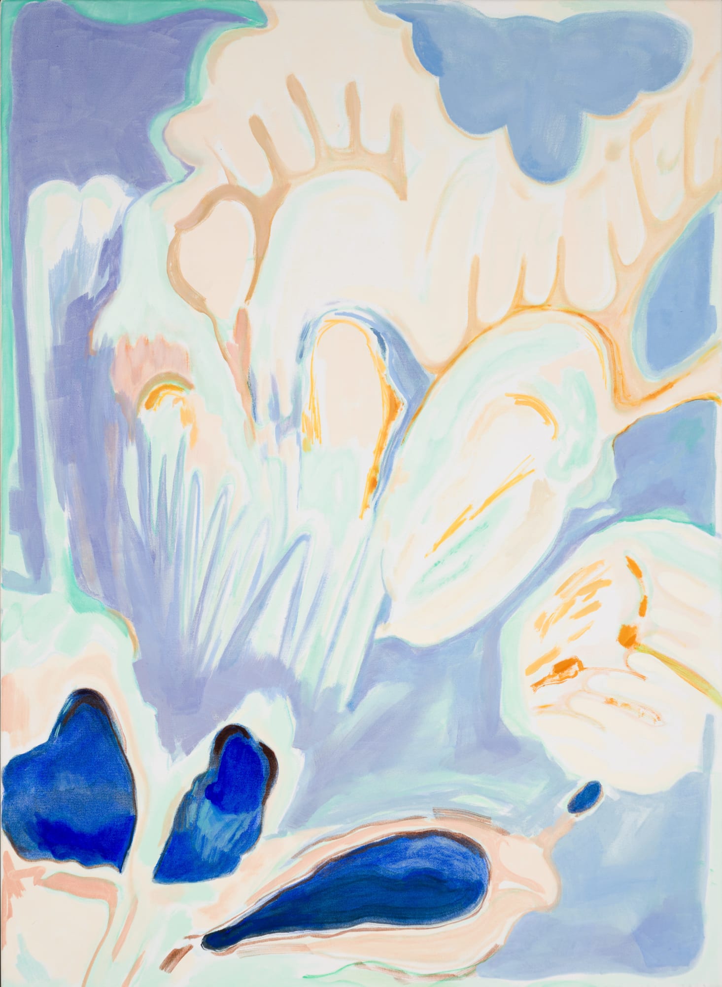 Charlotte Edsell, First painting for the unknown lady, 2024