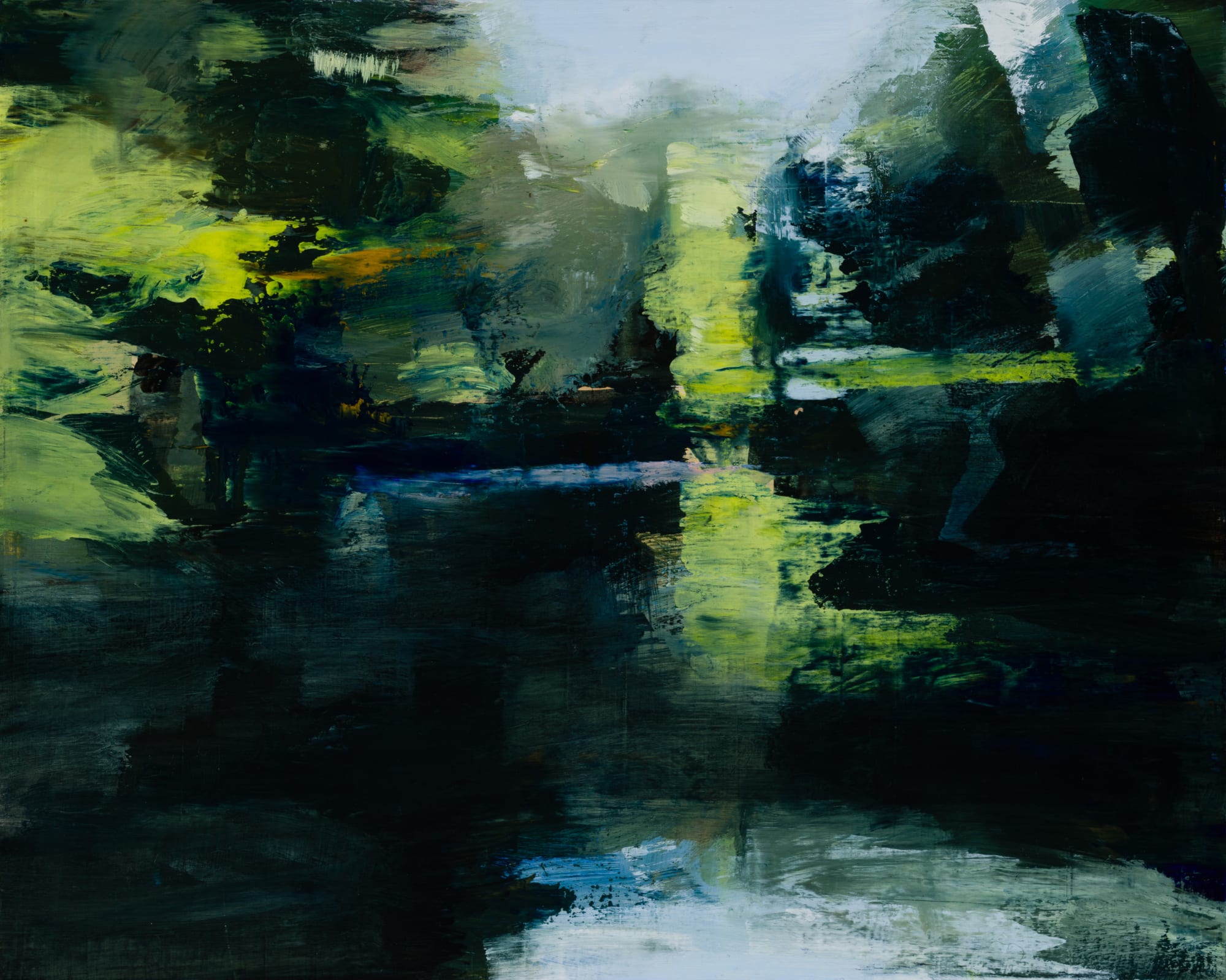 Pippa Blake, Unnamed flowing, 2021