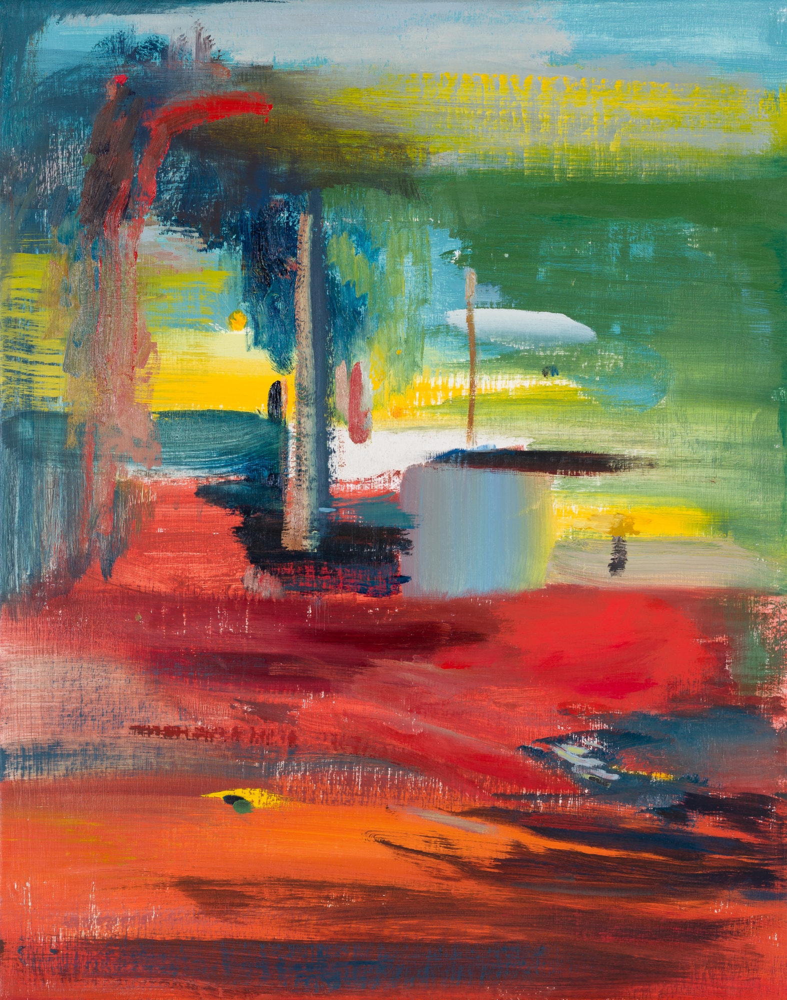 Calum McClure, Tree and Forest Interior, Sussex, 2019