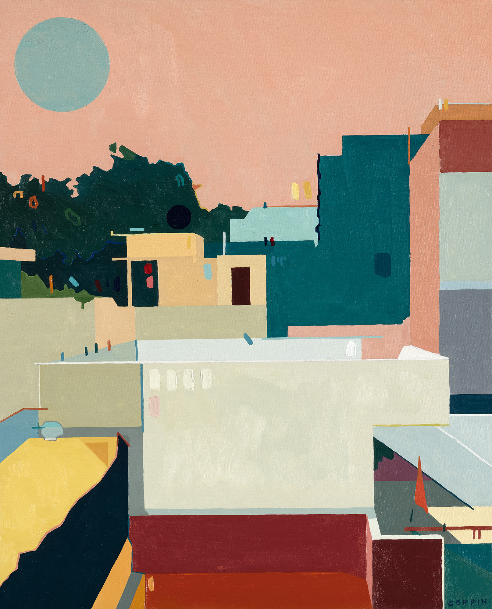 Fred Coppin, The Pink City, 2020