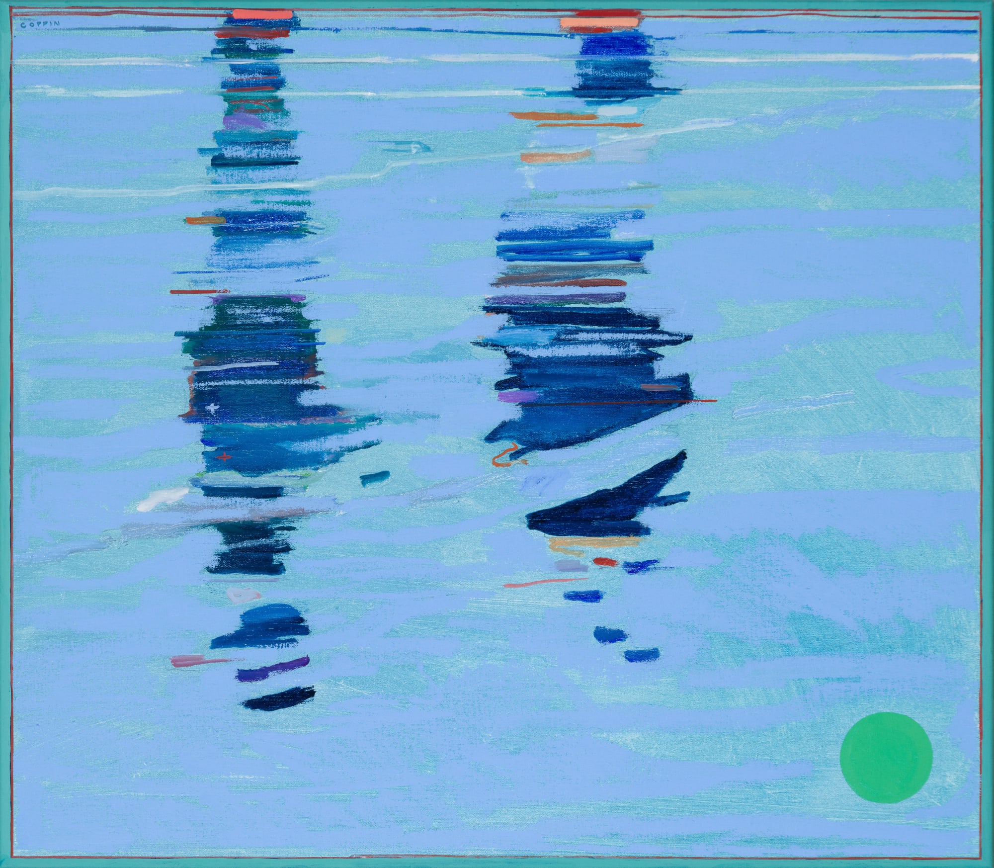 Fred Coppin, Conversation by the River, 2023