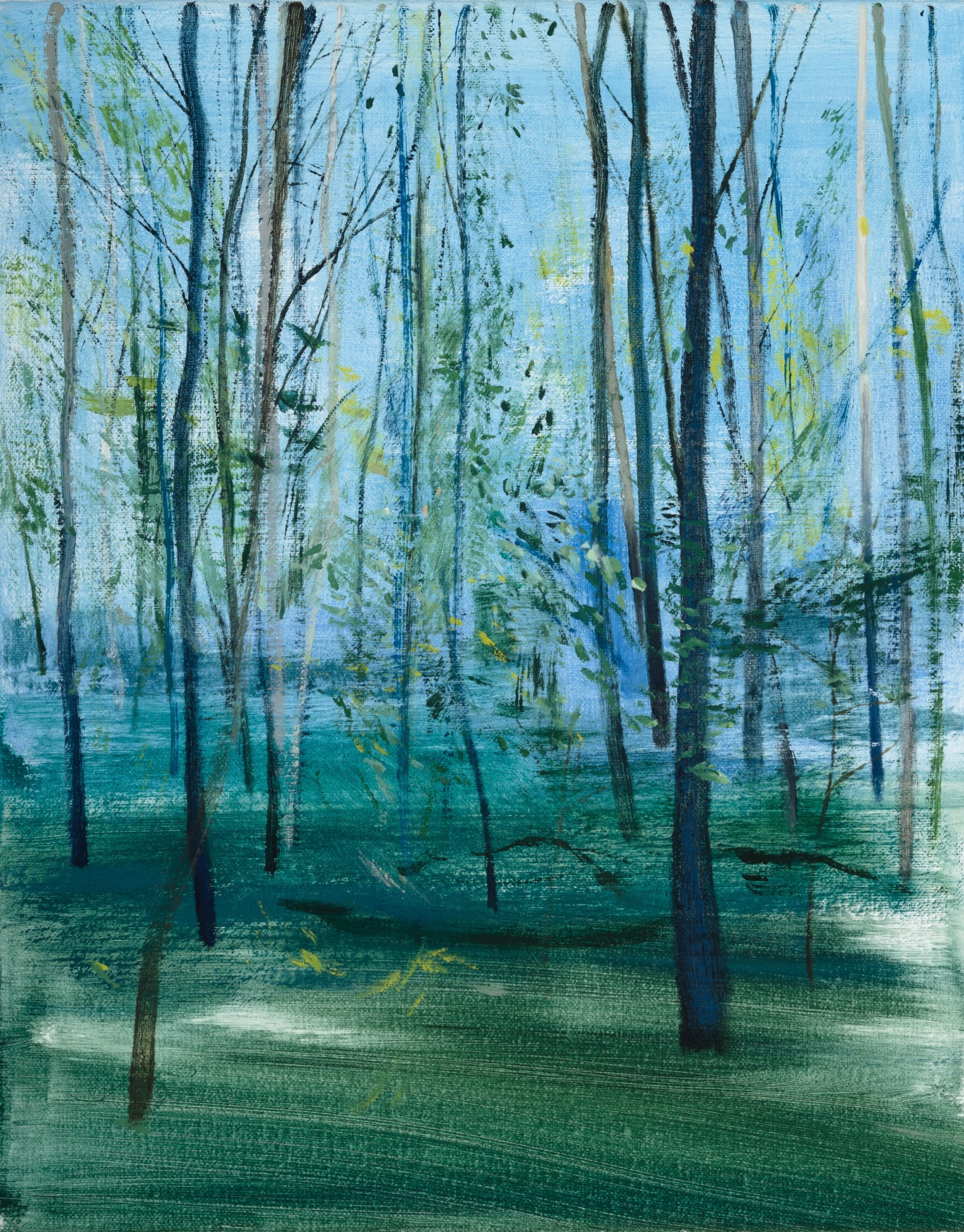 Calum McClure, Group of Suburban Trees, 2020