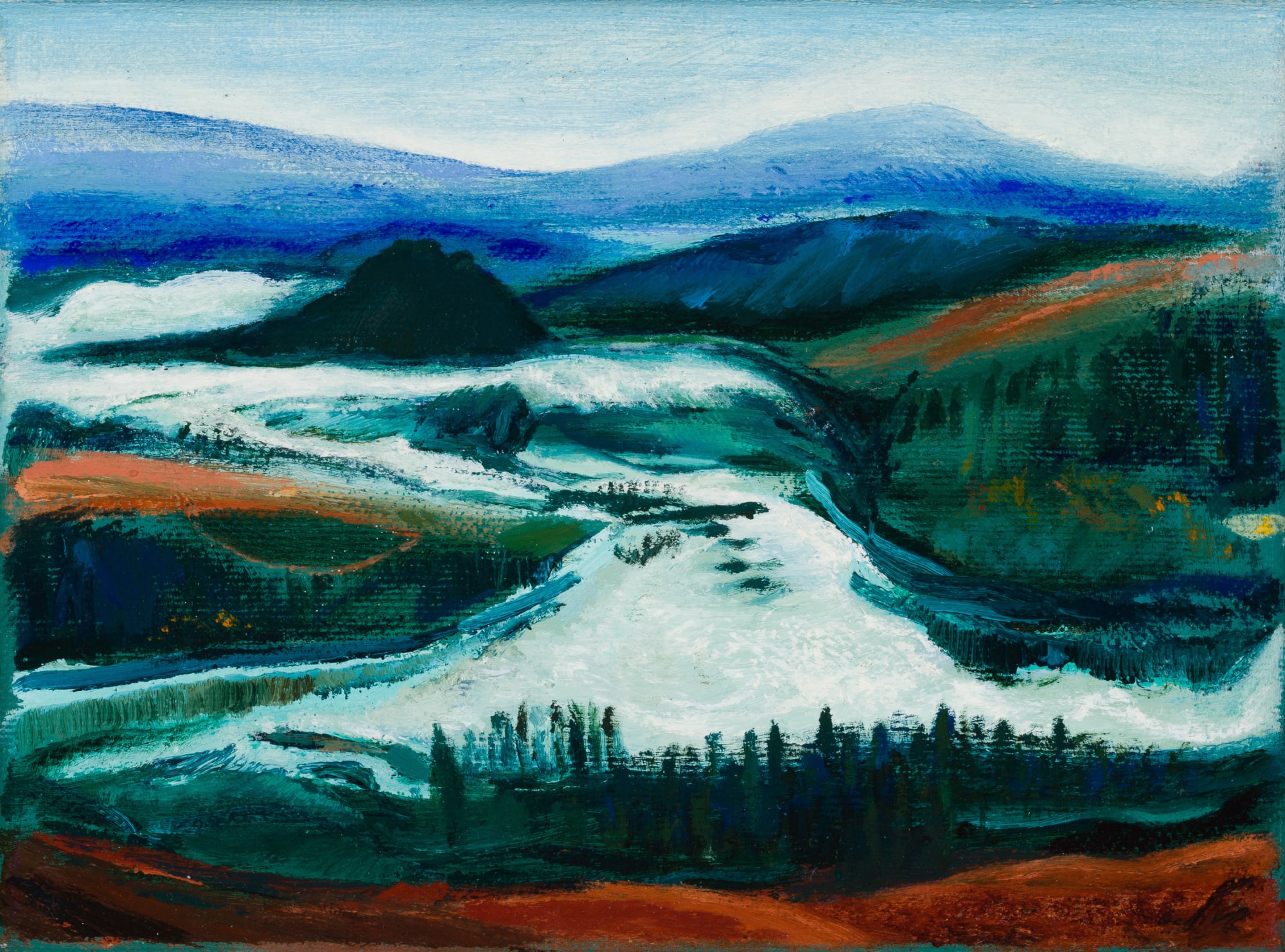 Calum McClure, Inlet, 2021