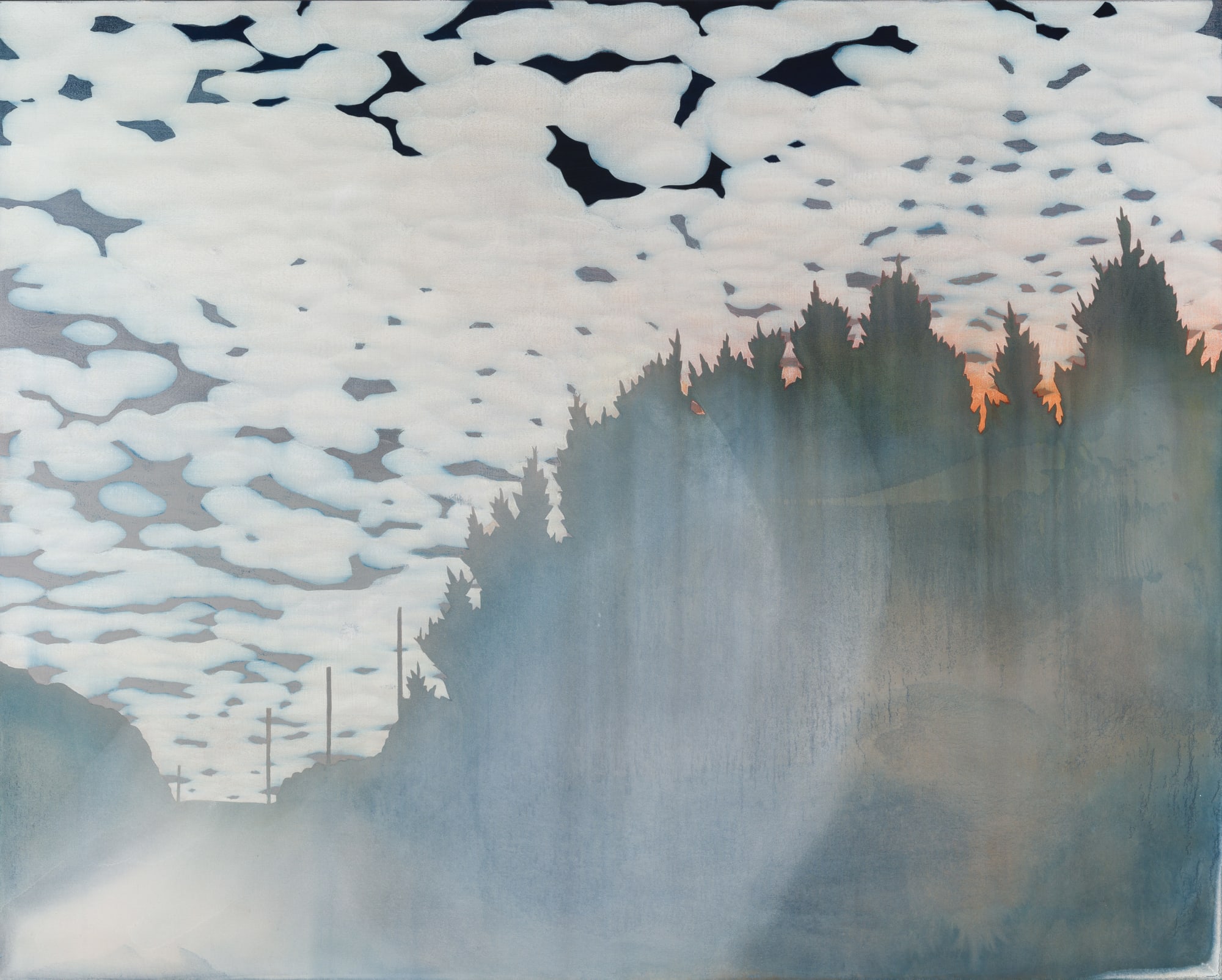 Kerry Harding, She dropped as softly as a star, 2022