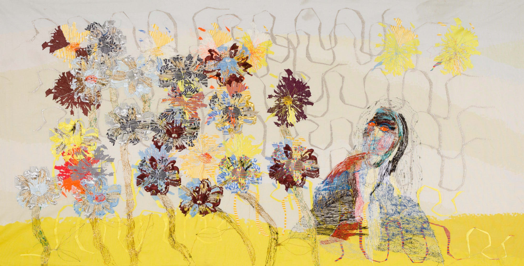 Alice Kettle, Vira in my garden, 2022