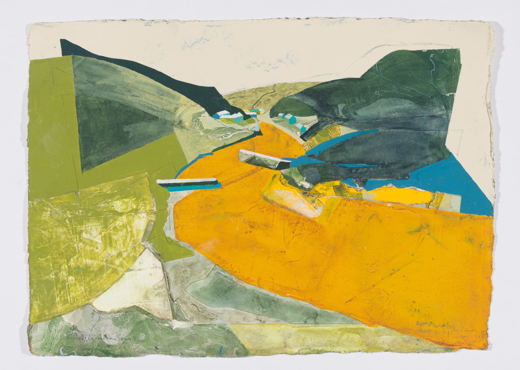 Jeremy Gardiner, Boscastle Harbour Quay I, Cornwall, 2021