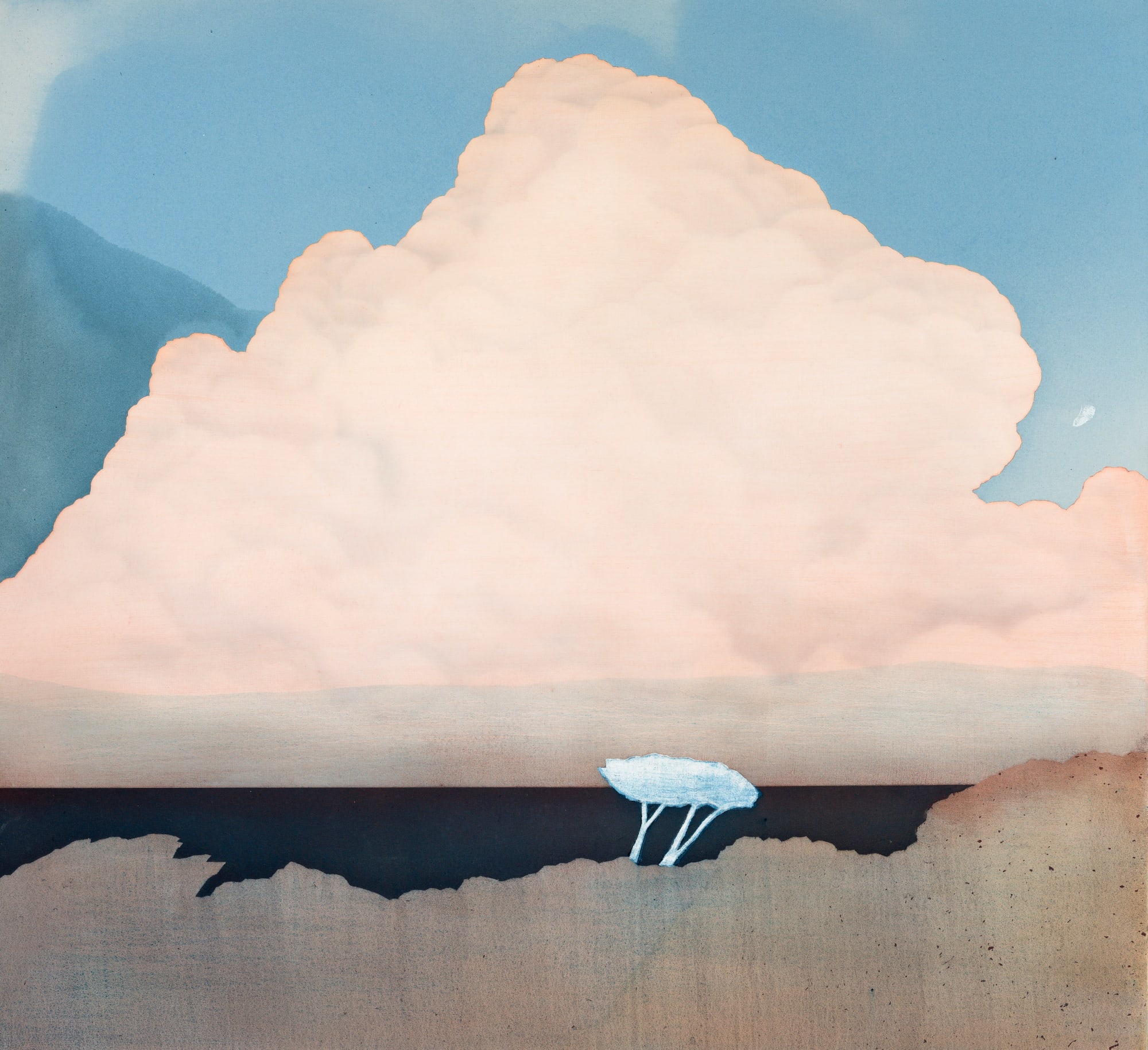 Kerry Harding, Lonely lifted to the sky, 2021