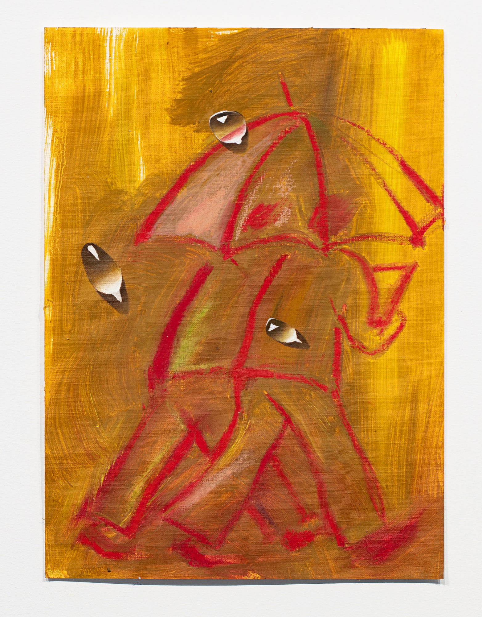 Yan Xinyue 闫欣悦, Hold on (manuscript) 依依不舍手稿, 2021