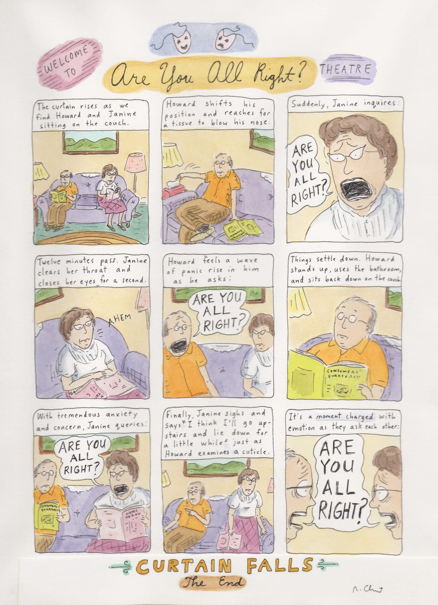 Roz Chast, Are You All Right, 1993, July 5
