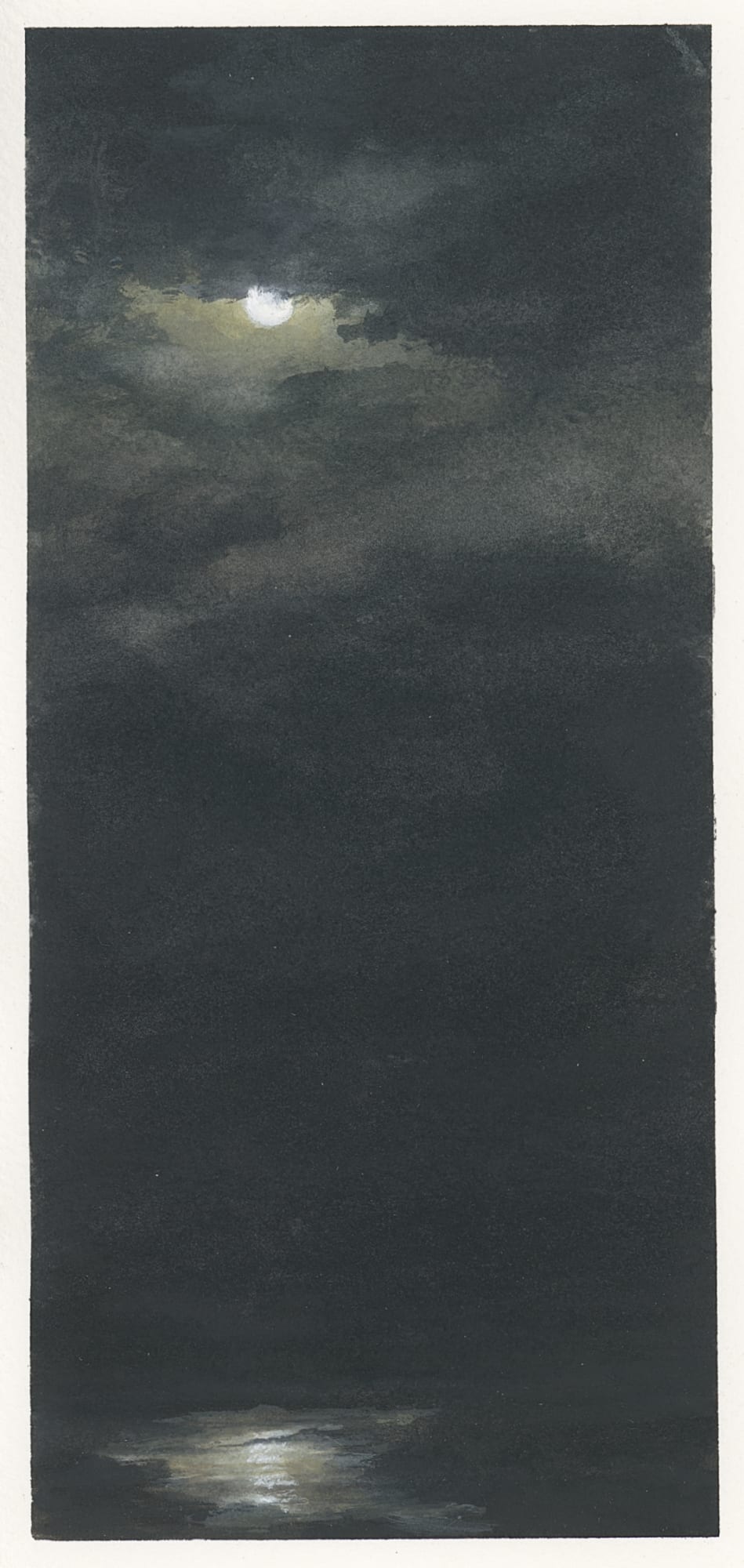 Dozier Bell, Flooded, night, 2021