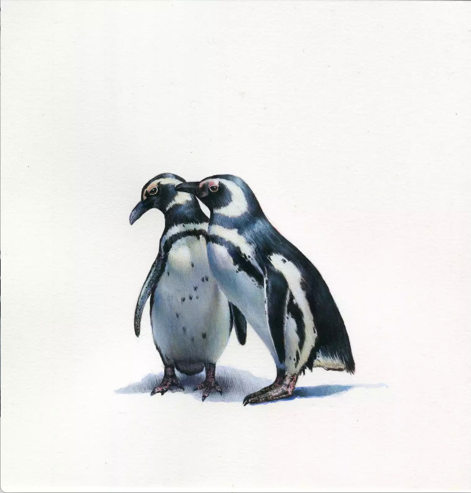 Dina Brodsky, Two Penguins, 2019