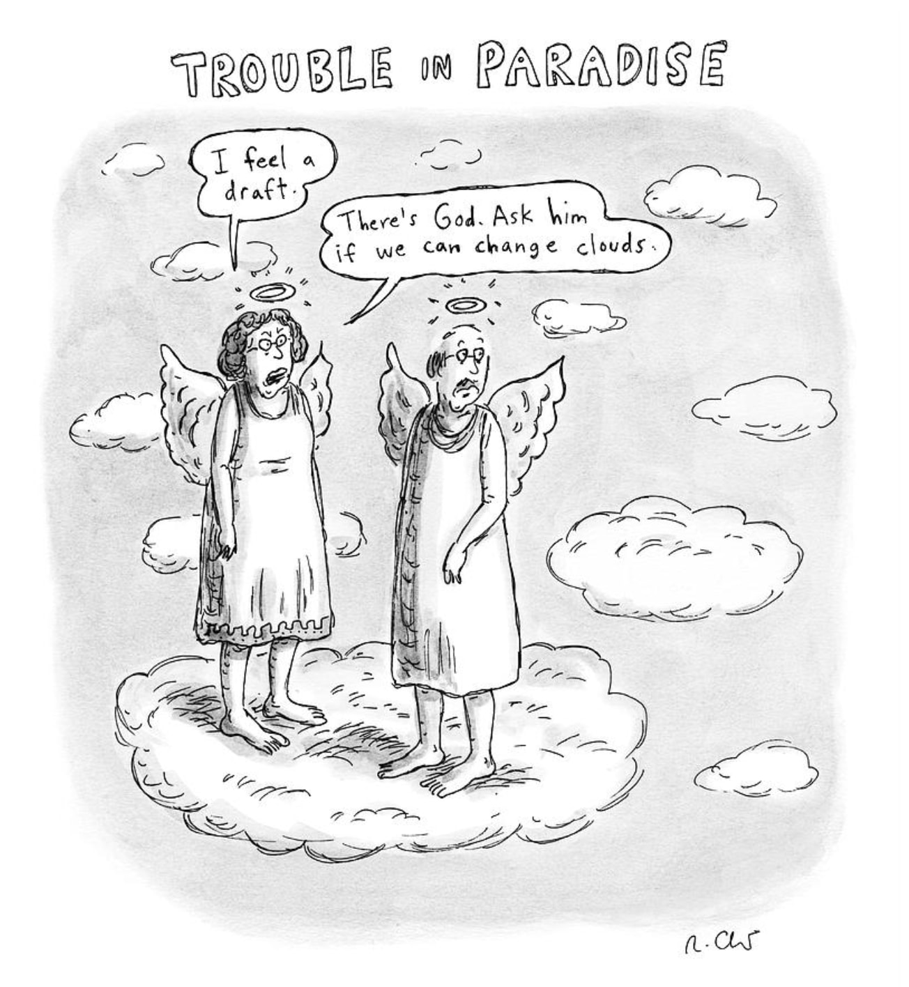 Roz Chast, Trouble in Paradise, 2010, Jan. 11
