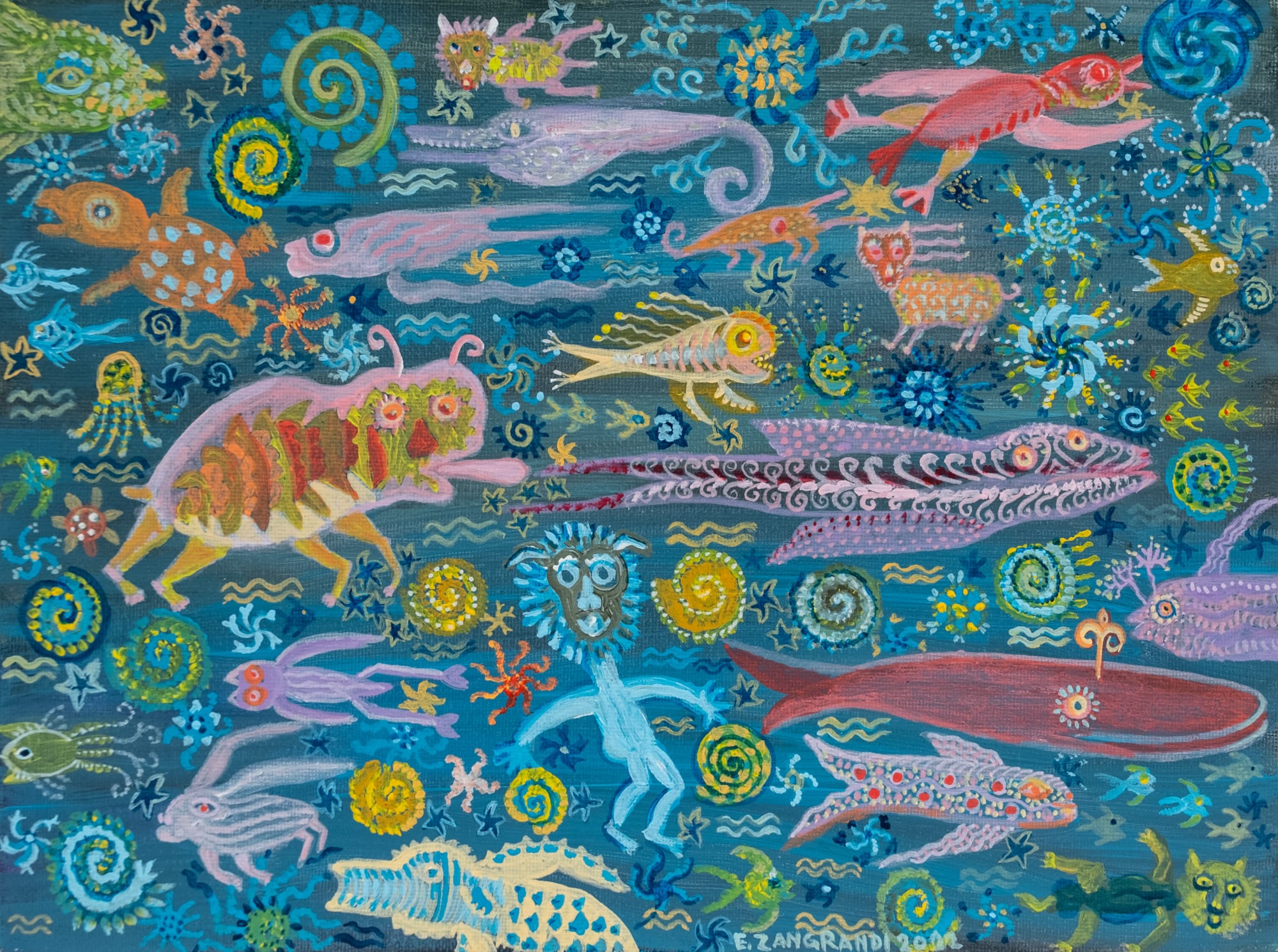 Elisabetta Zangrandi, Paesaggio Marino