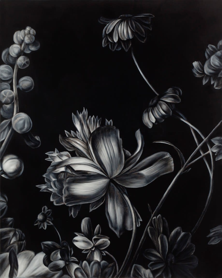 Shelley Reed, Bouquet 4 (after van Huysum), 2022