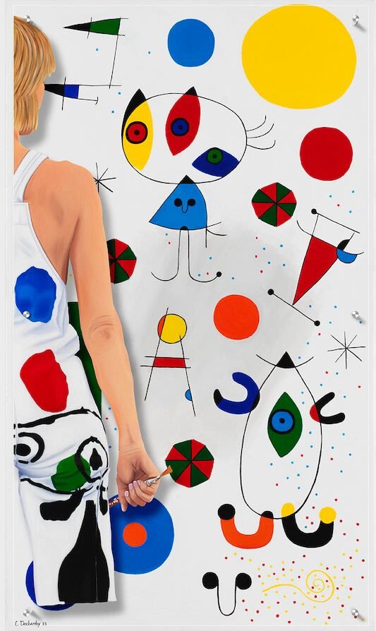 Caroline Dechamby, Eye Contact, 2023