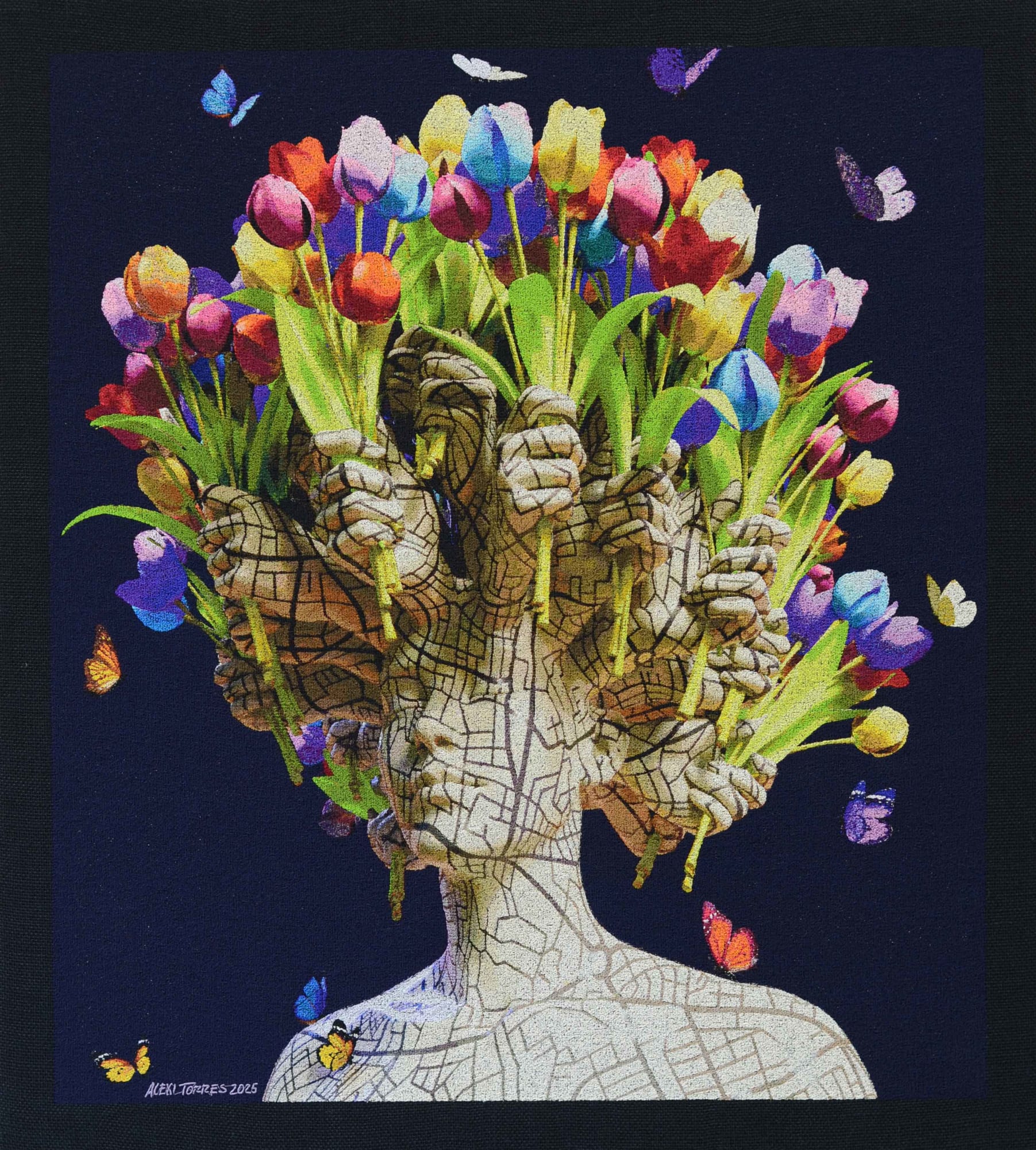 Alexi Torres, City Garden VI, 2025