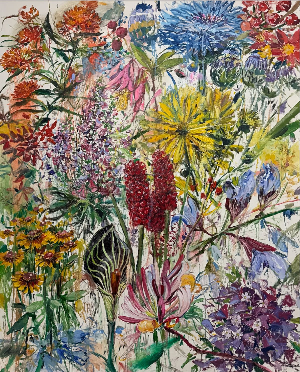 Eric Alfaro, Wildflowers, 2025