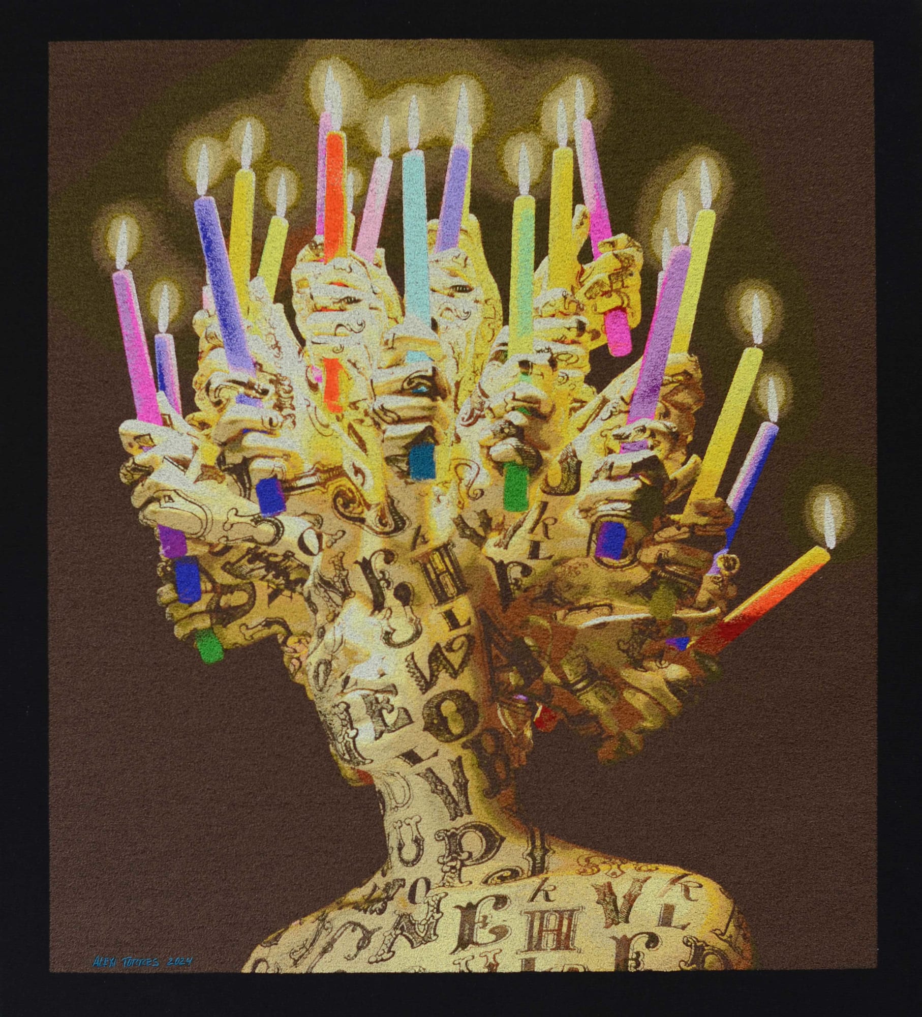 Alexi Torres, THE WRITER IV, 2024