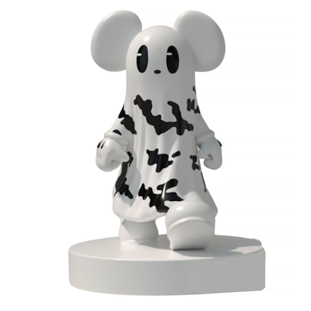 Ken Kelleher, 150cm Tall Ghost Mawse, 2014