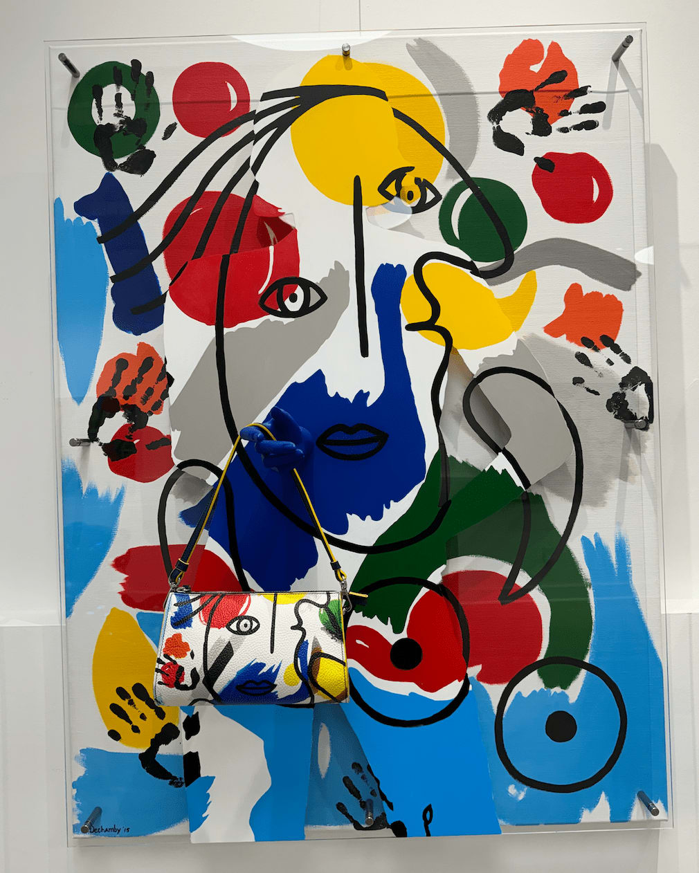 Caroline Dechamby, Le Regard Avec La Main, 2015