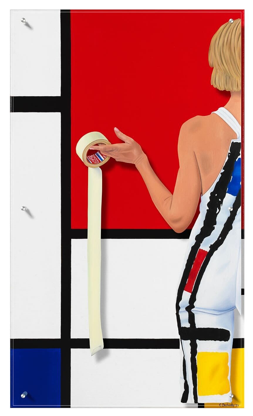 Caroline Dechamby, Between The Lines, 2024