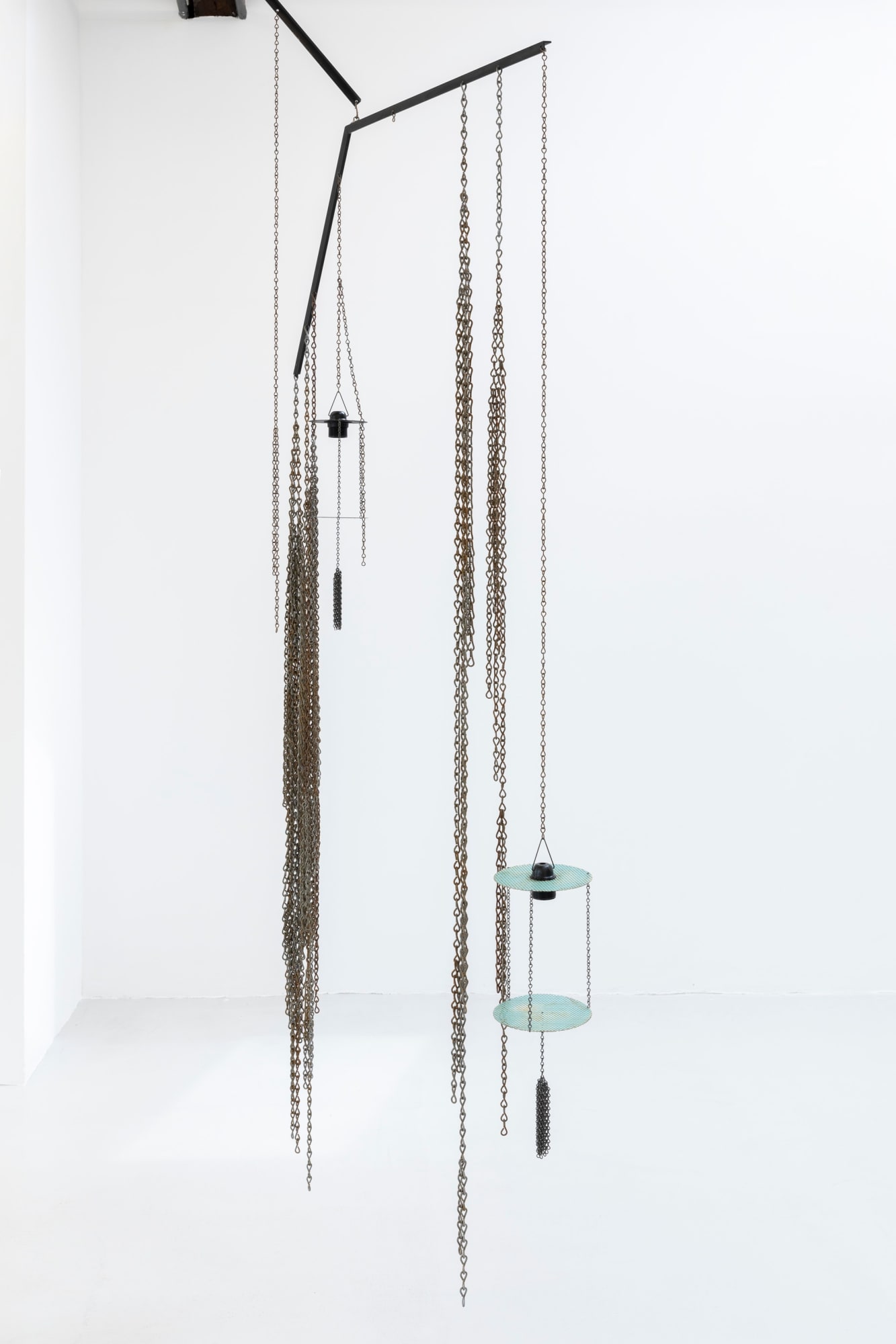 Martin Boyce, Dead Star Constellation (looking down on an empty pool), 2014